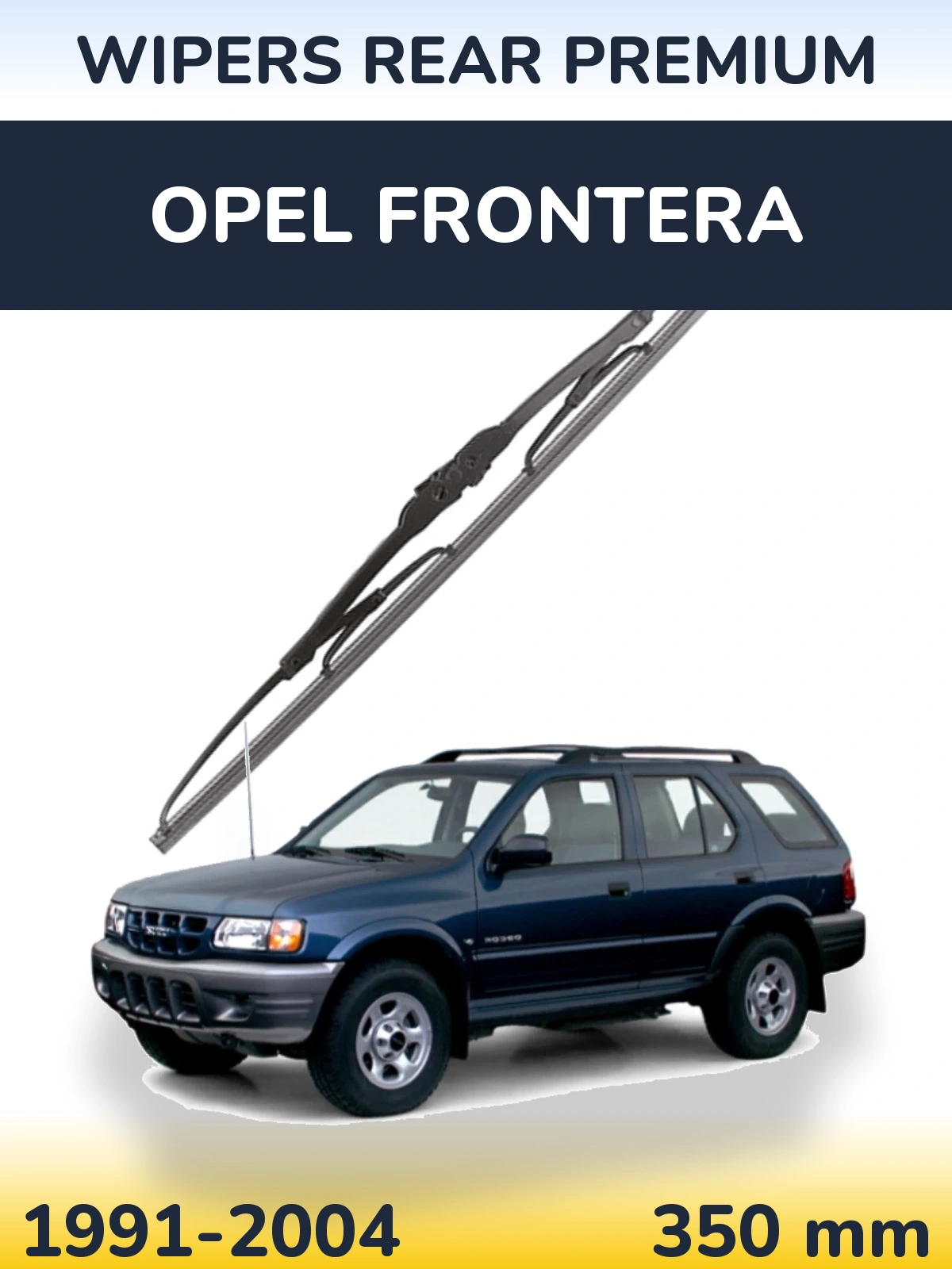 Tylna wycieraczka WIPERS REAR PREMIUM 350 mm do Opel Frontera 1991-2004