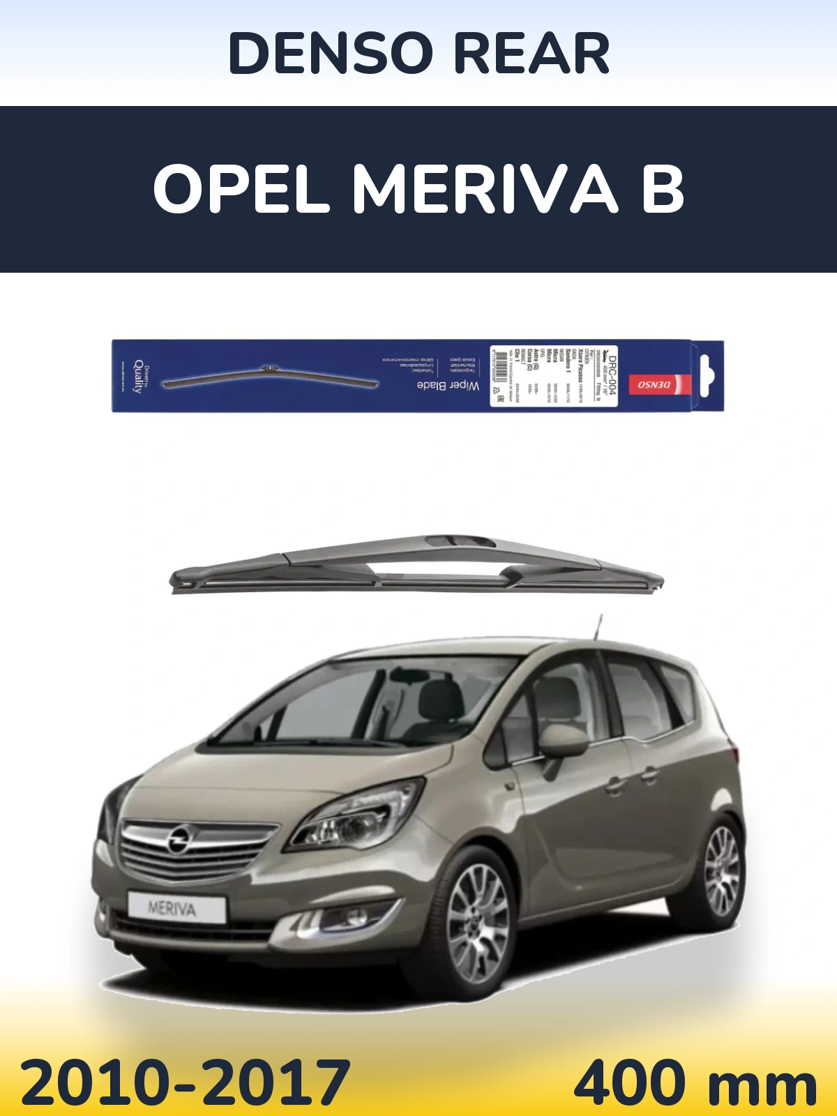 Tylna wycieraczka Denso Rear 400 mm do Opel Meriva B 2010-2017