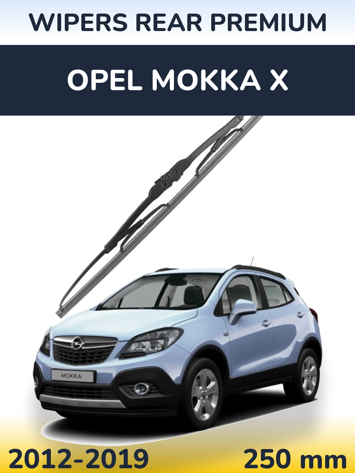 Tylna wycieraczka WIPERS REAR PREMIUM 250 mm do Opel Mokka X 2012-2019