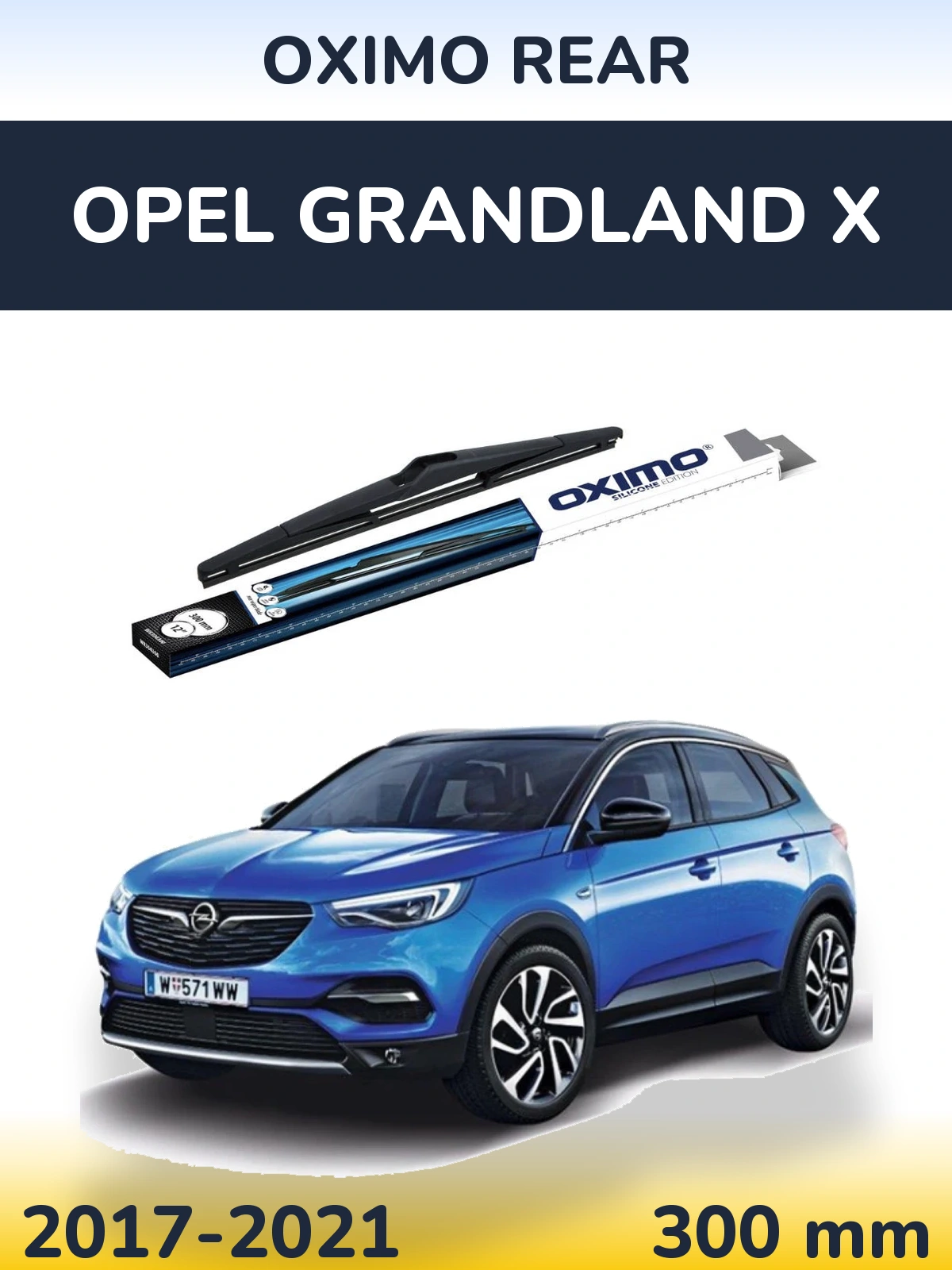 Tylna wycieraczka Oximo Rear 300 mm do Opel Grandland X 2017-2021