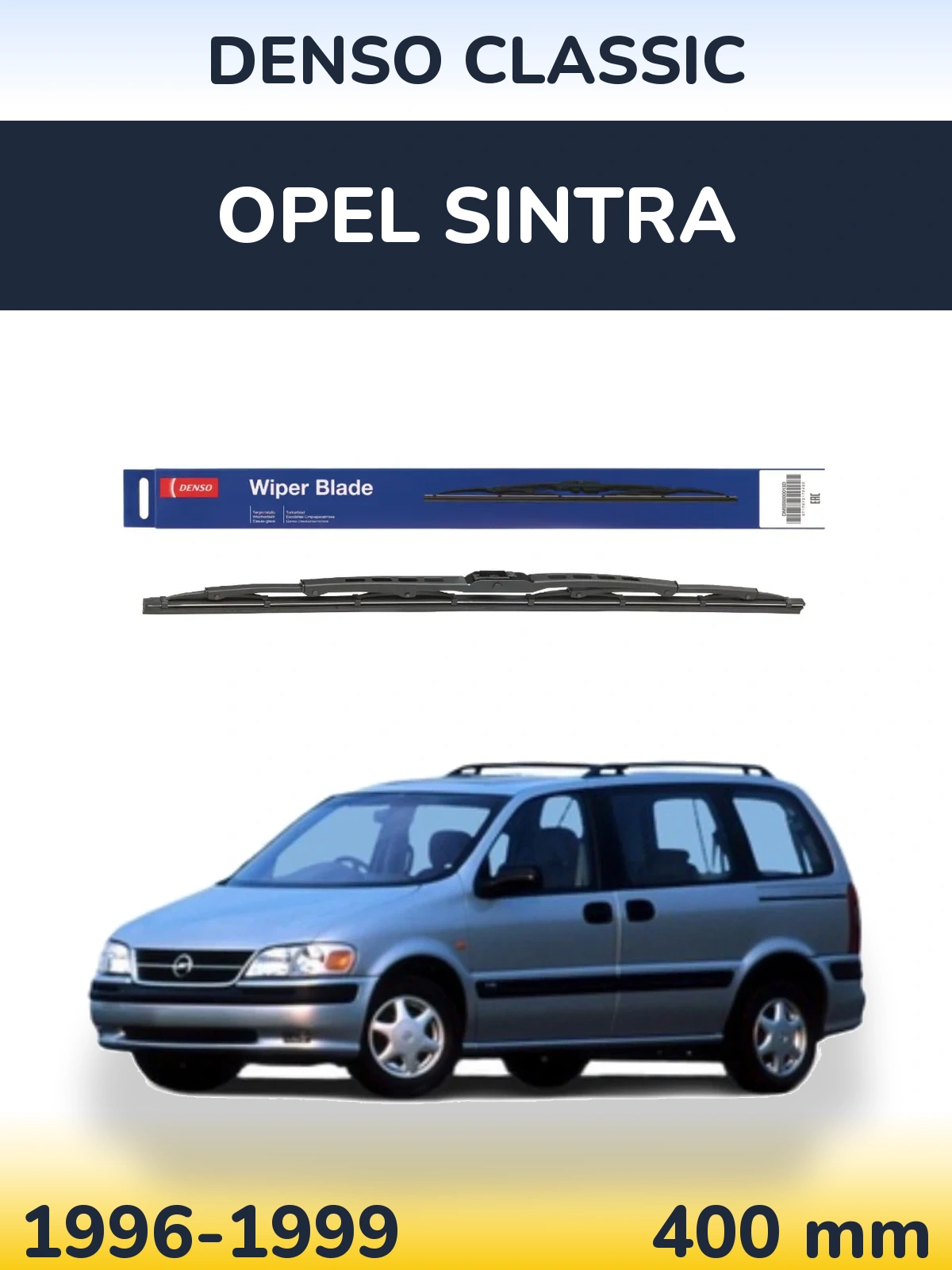 Tylna wycieraczka Denso Classic 400 mm do Opel Sintra 1996-1999