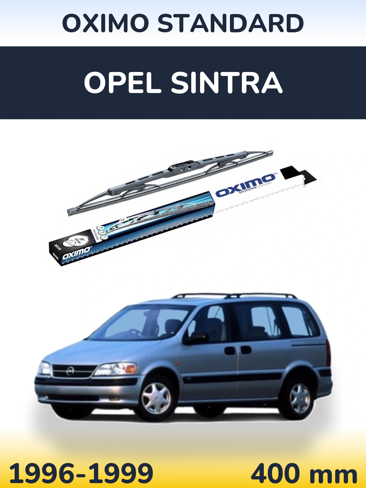 Tylna wycieraczka Oximo Standard 400 mm do Opel Sintra 1996-1999