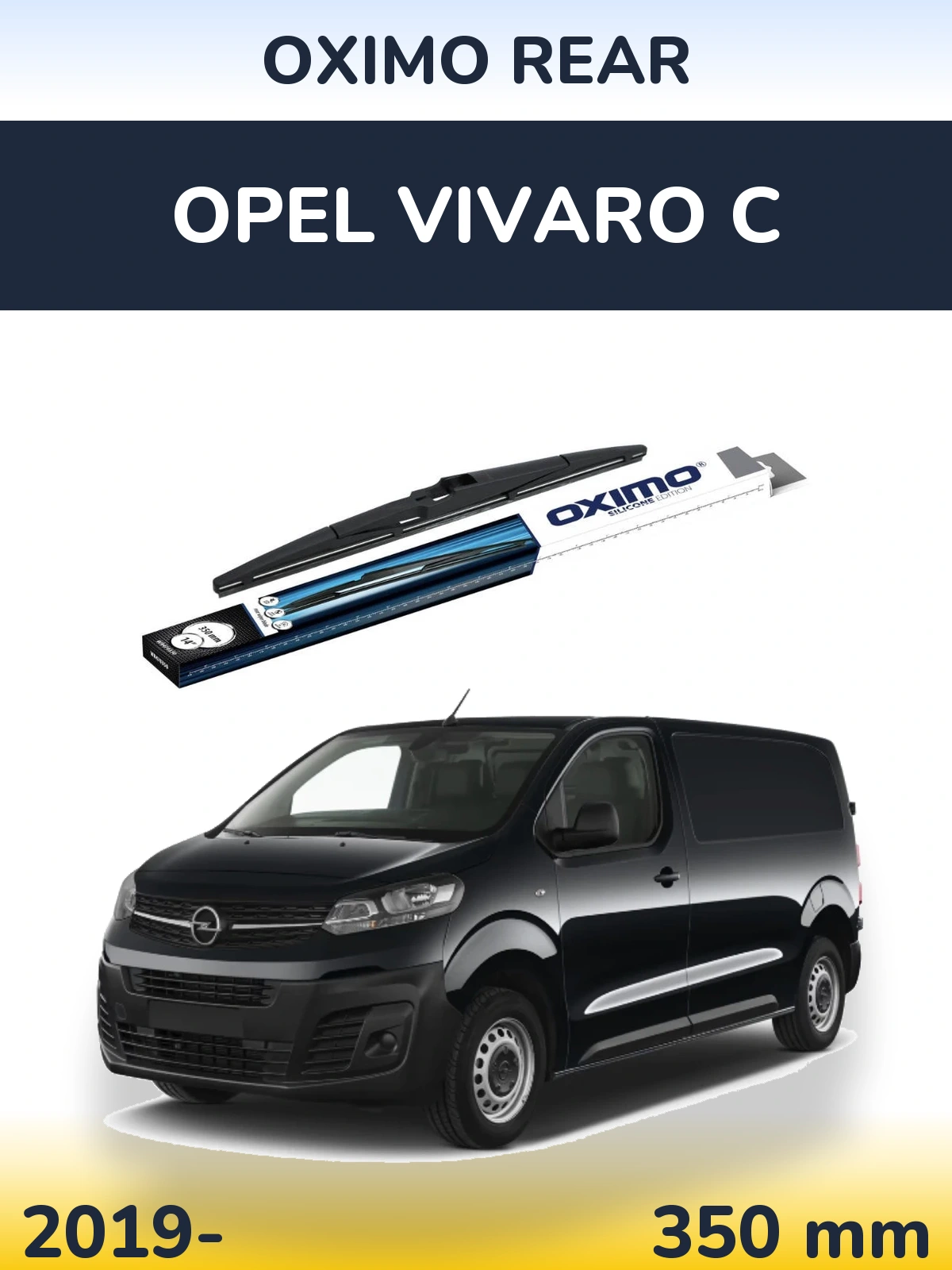 Tylna wycieraczka Oximo Rear 350 mm do Opel Vivaro C 2019-2026
