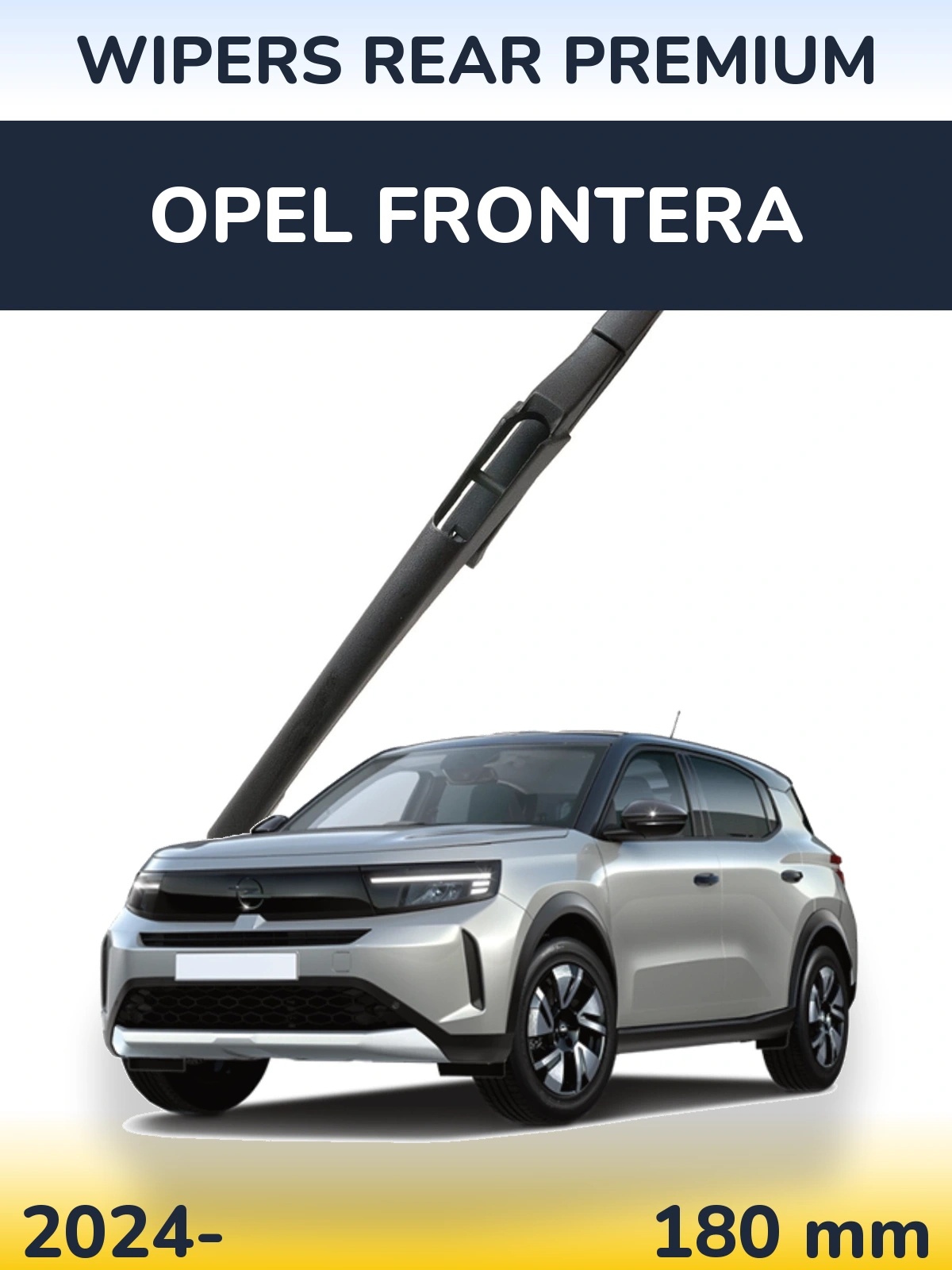 Задний дворник WIPERS REAR PREMIUM 180 мм для Opel Frontera 2024-2026