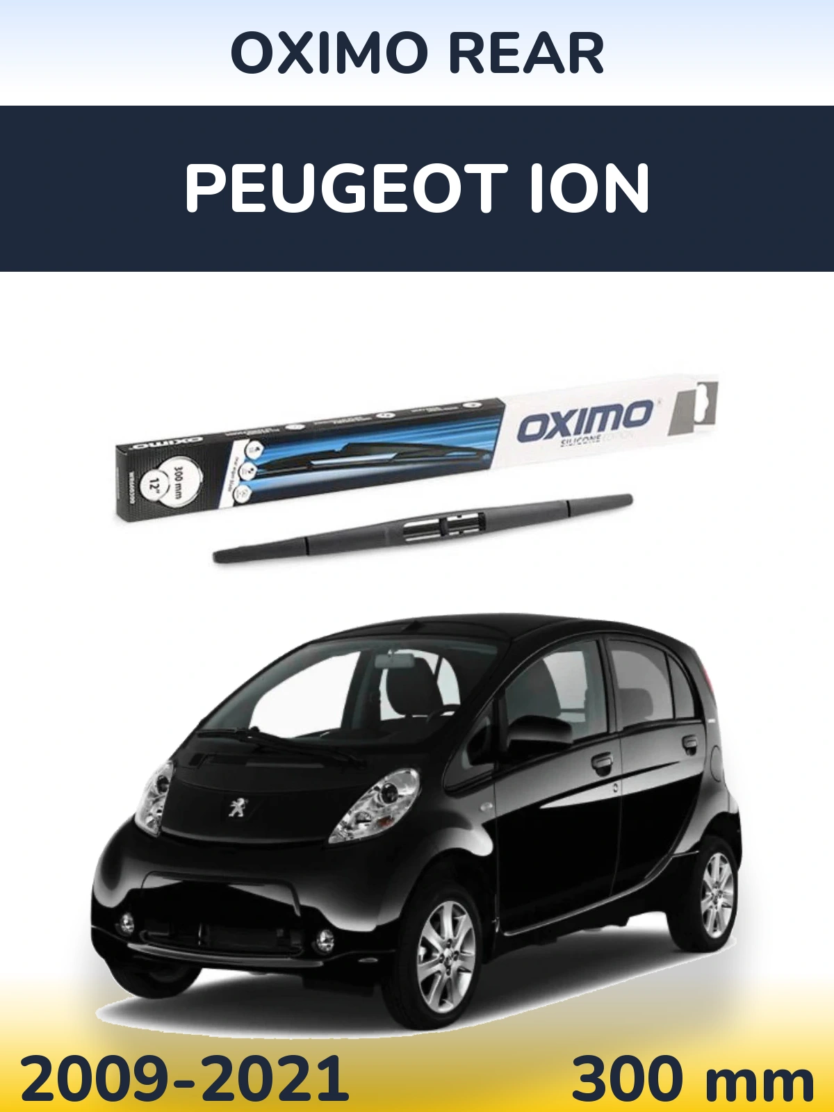 Tylna wycieraczka Oximo Rear 300 mm do Peugeot iOn 2009-2021