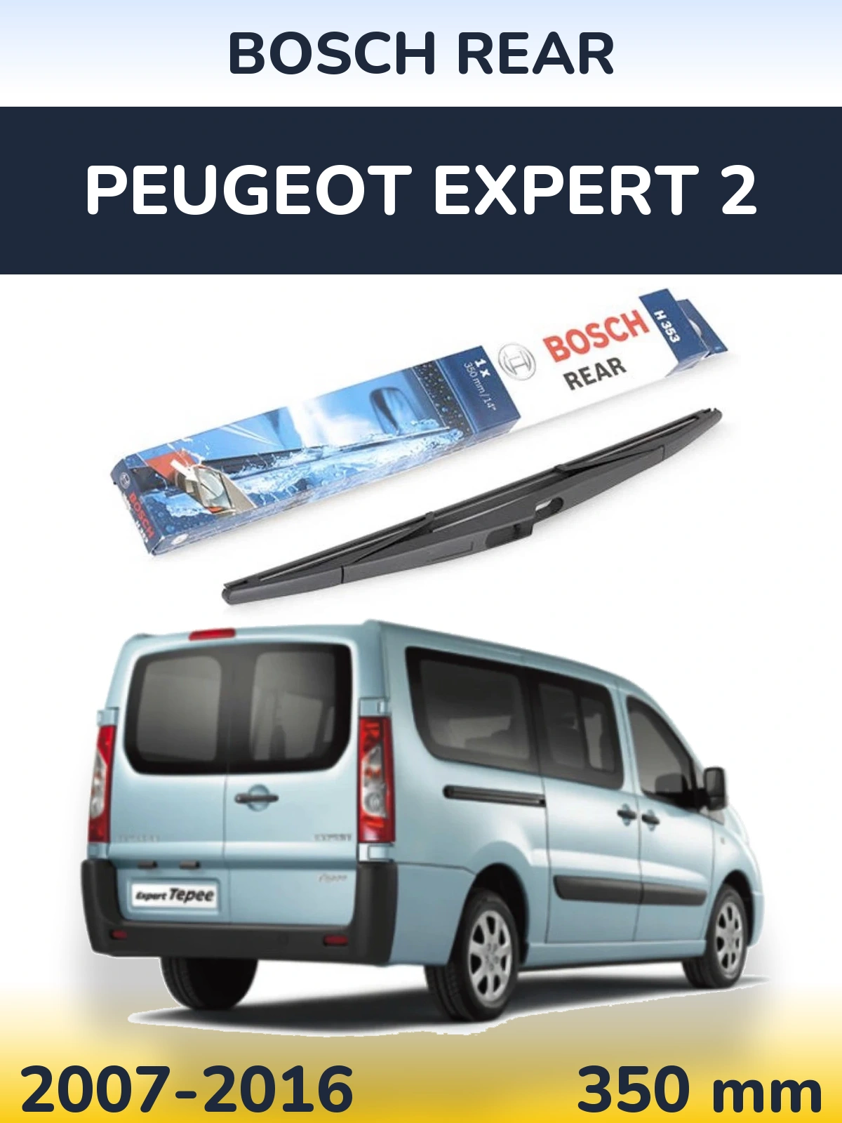 Tylna wycieraczka BOSCH Rear 350 mm do Peugeot Expert 2 2007-2016
