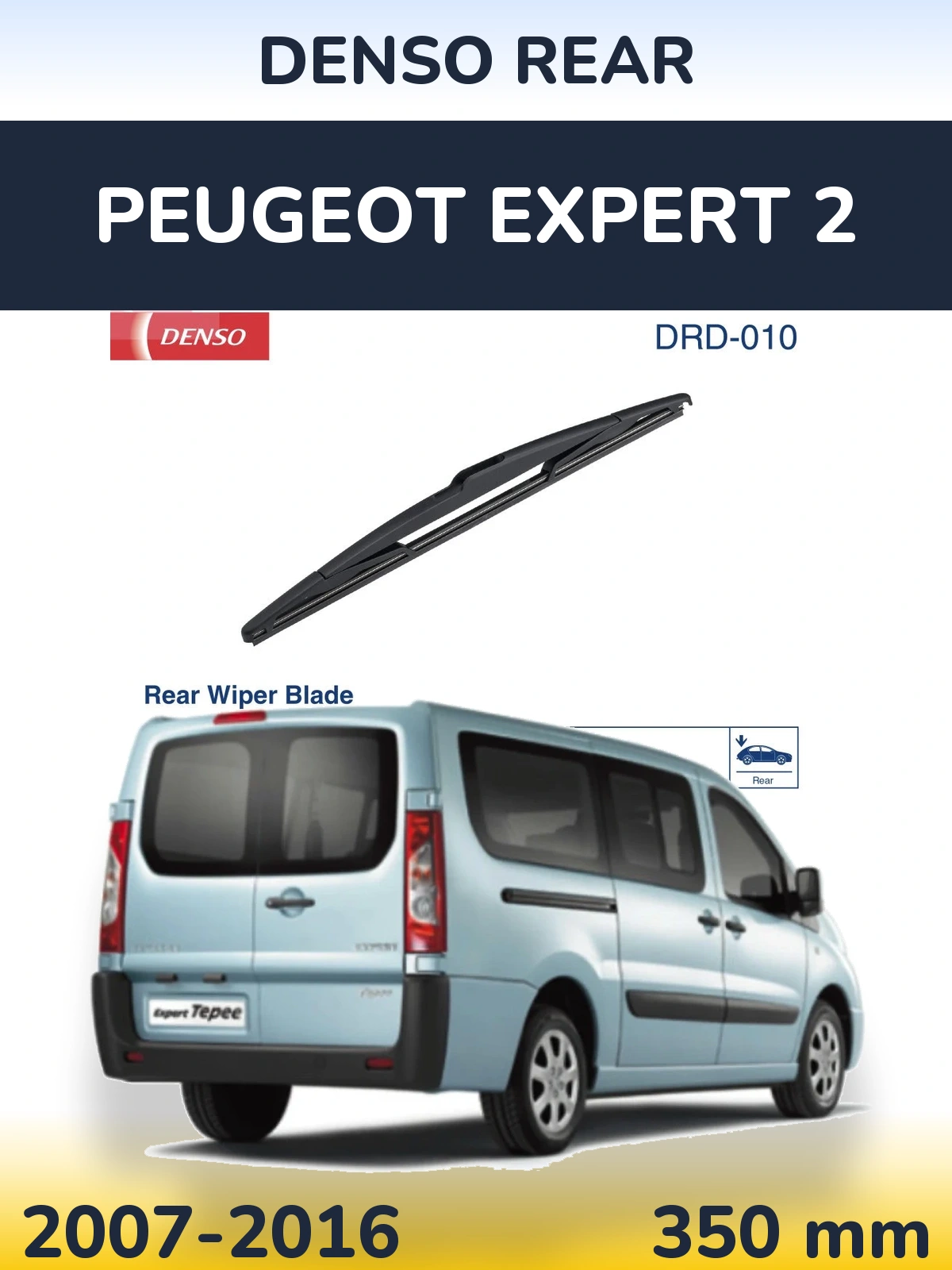 Tylna wycieraczka Denso Rear 350 mm do Peugeot Expert 2 2007-2016