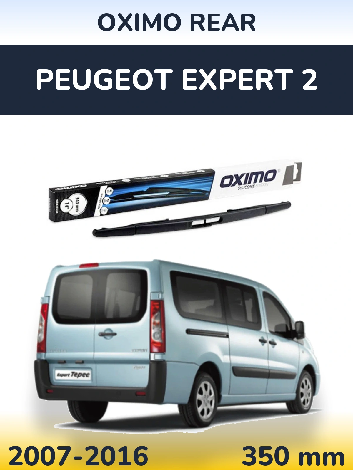 Tylna wycieraczka Oximo Rear 350 mm do Peugeot Expert 2 2007-2016