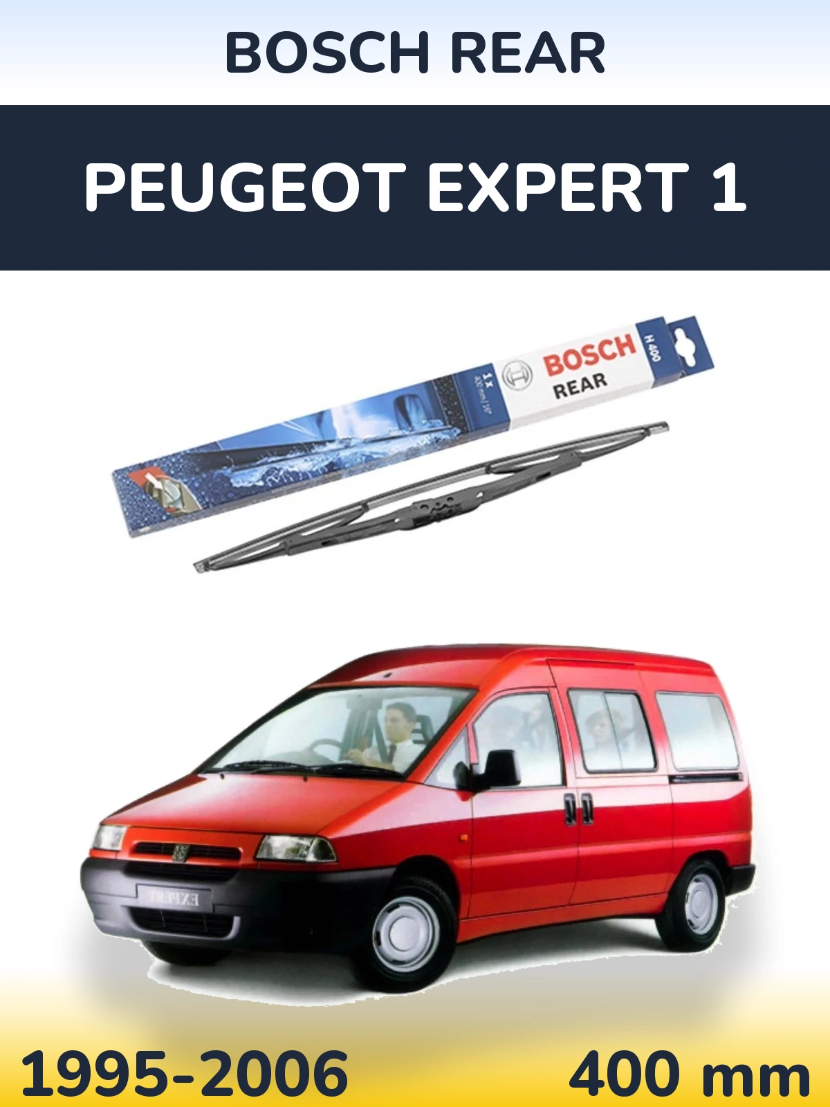 Tylna wycieraczka BOSCH Rear 400 mm do Peugeot Expert 1 1995-2006