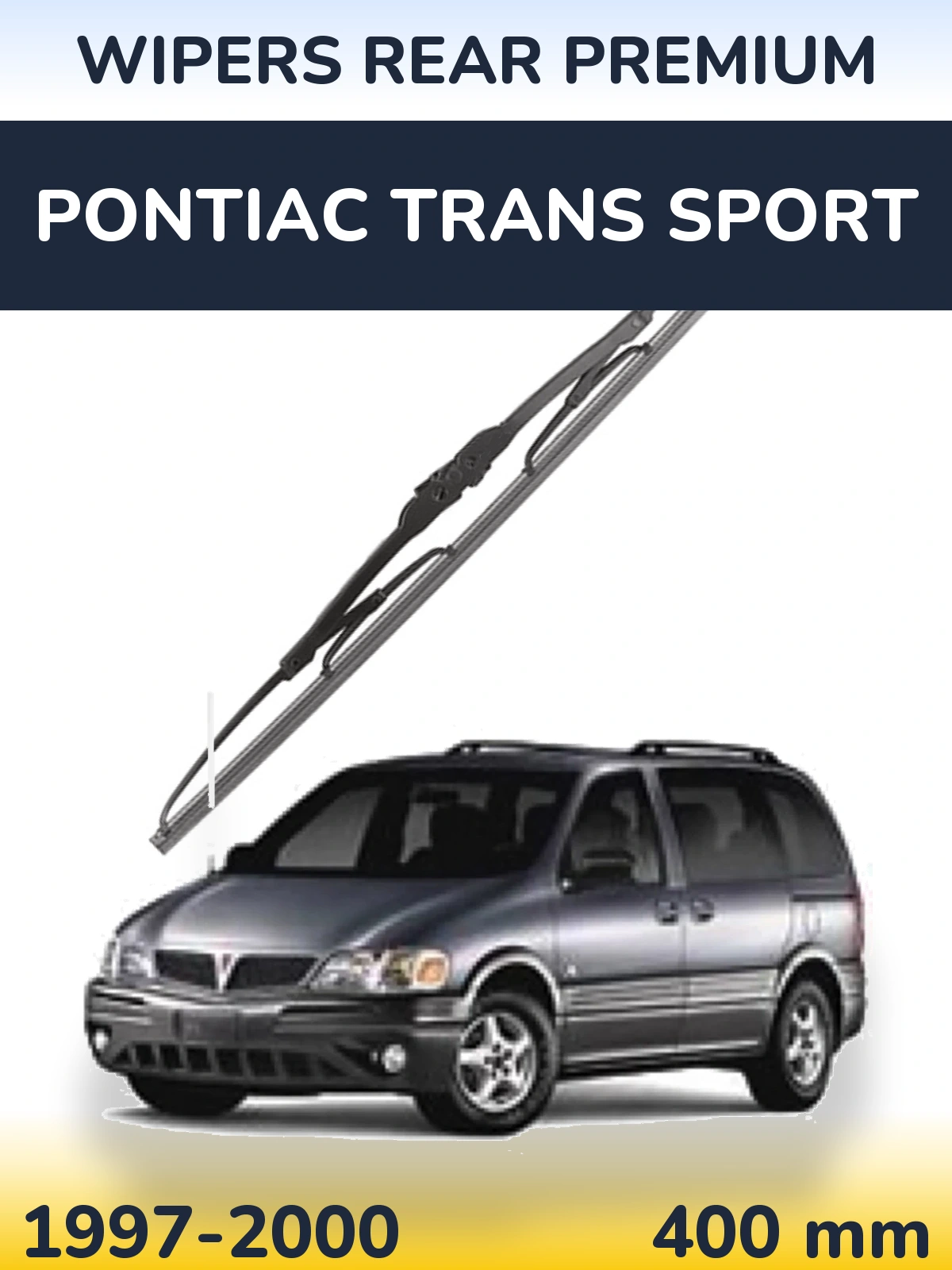 Задний дворник WIPERS REAR PREMIUM 400 мм для Pontiac Trans Sport 1997-2000