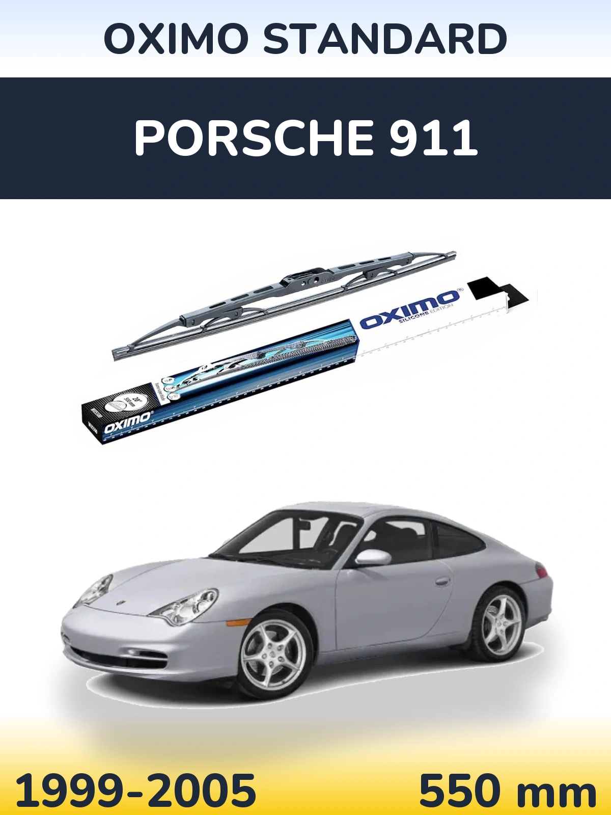 Tylna wycieraczka Oximo Standard 550 mm do Porsche 911 1999-2005