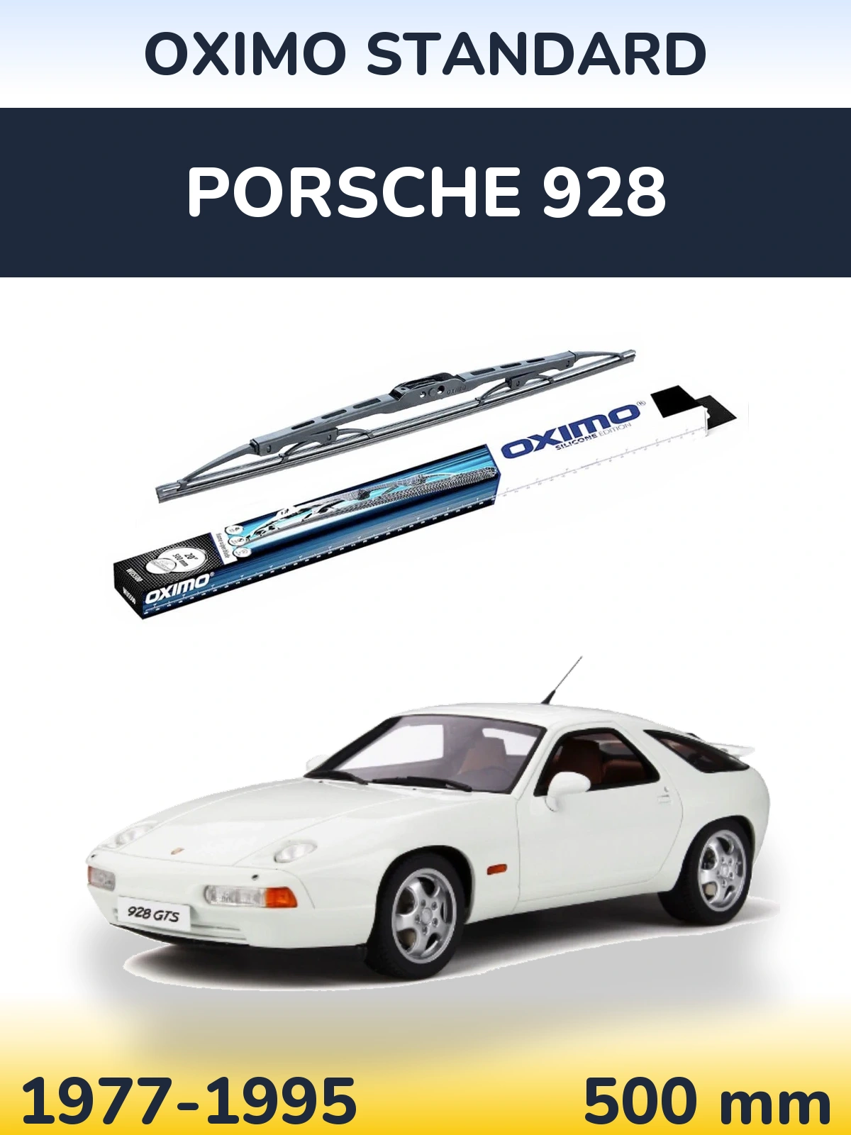 Tylna wycieraczka Oximo Standard 500 mm do Porsche 928 1977-1995