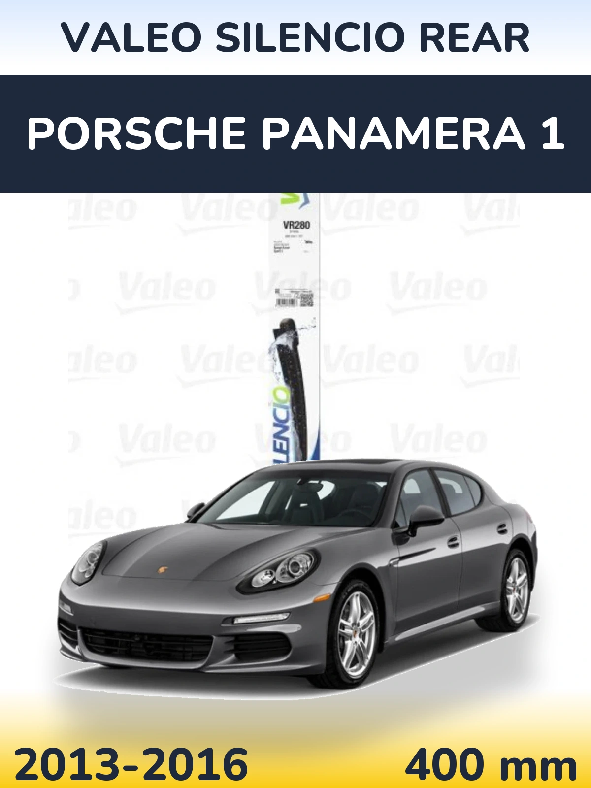 Tylna wycieraczka Valeo Silencio Rear 380 mm do Porsche Panamera 1 2013-2016