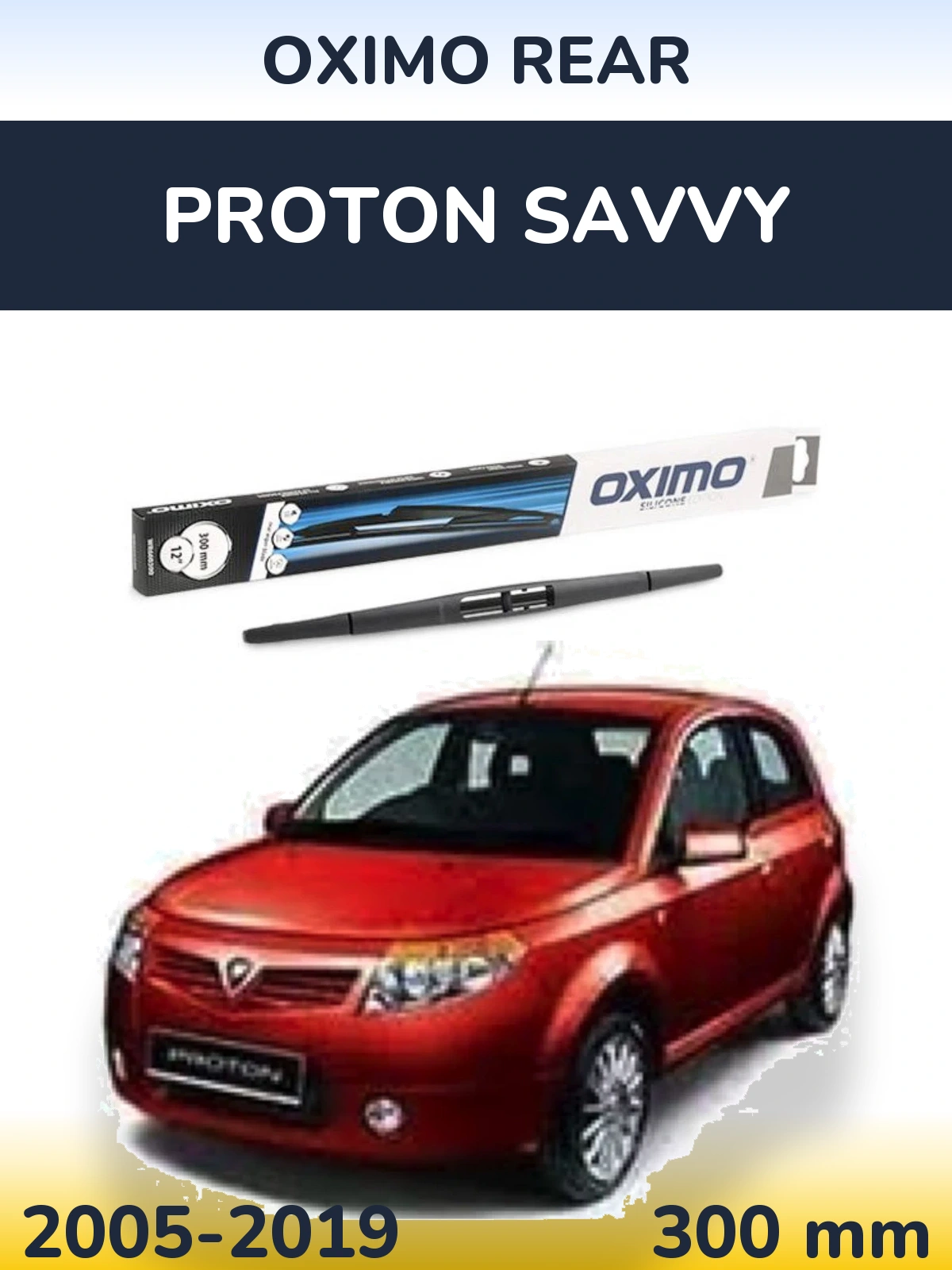 Tylna wycieraczka Oximo Rear 300 mm do Proton Savvy 2005-2019