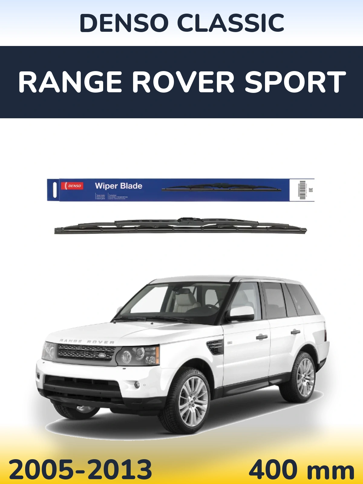 Tylna wycieraczka Denso Classic 400 mm do Range Rover Sport 2005-2013