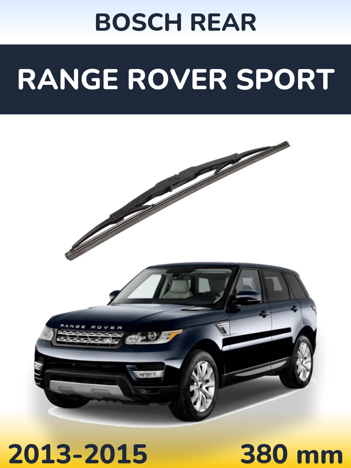 Tylna wycieraczka BOSCH Rear 380 mm do Range Rover Sport 2013-2015