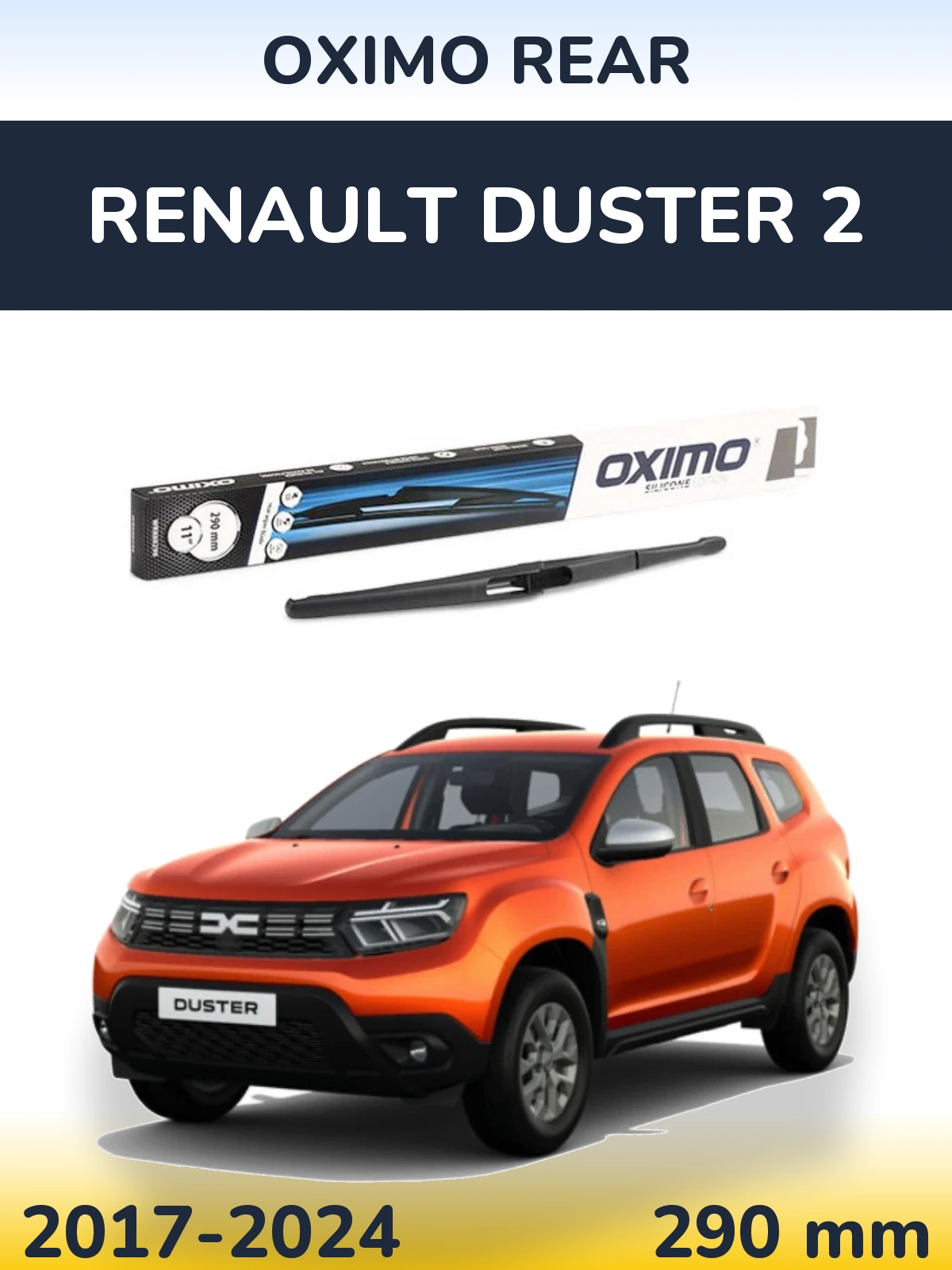 Tylna wycieraczka Oximo Rear 290 mm do Renault Duster 2 2017-2024