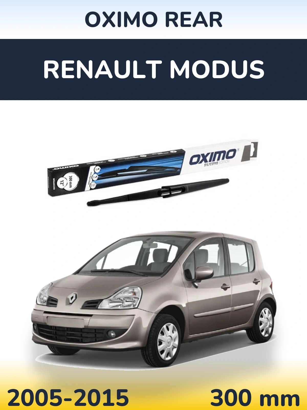 Tylna wycieraczka Oximo Rear 300 mm do Renault Modus 2005-2015