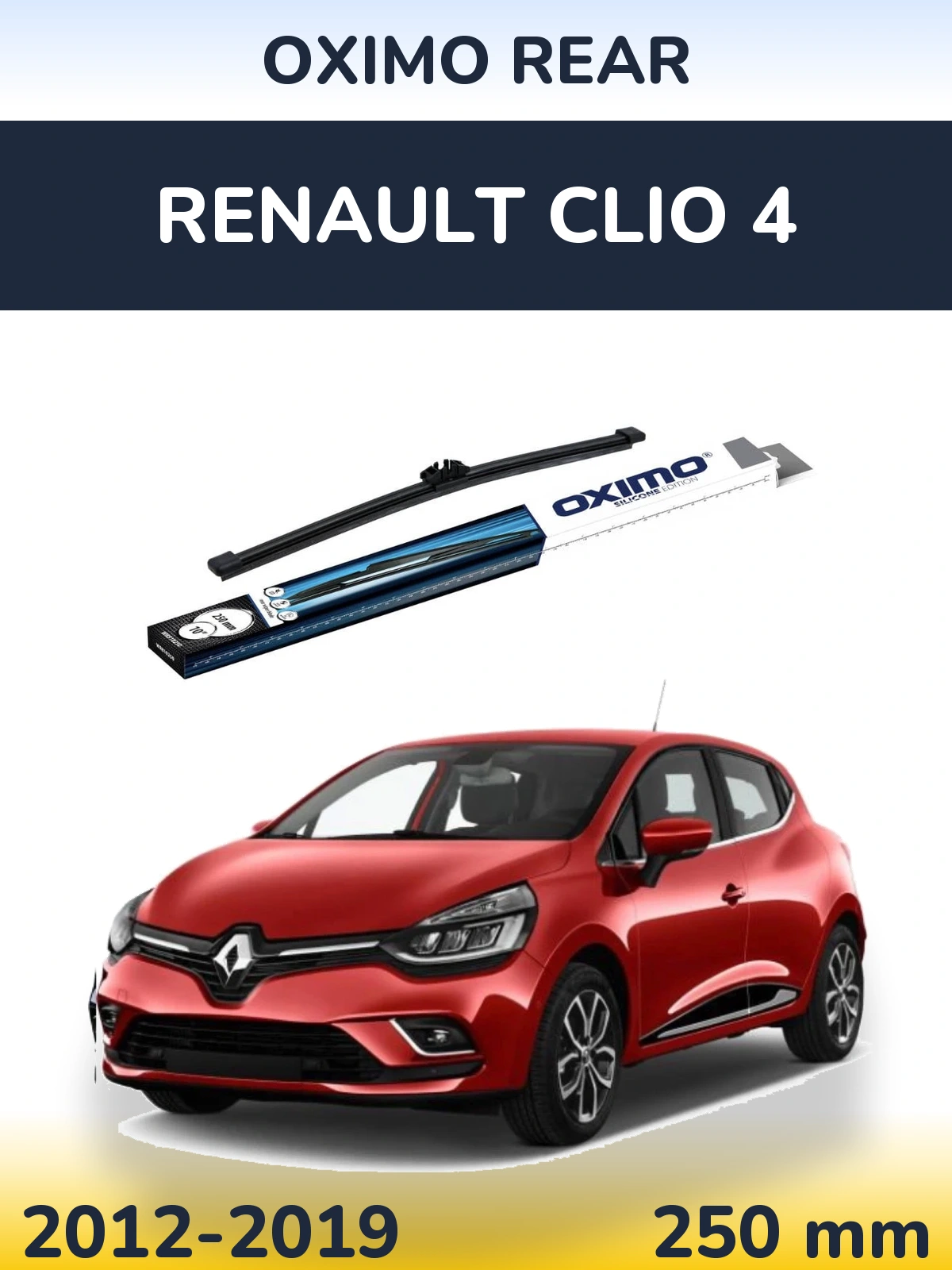 Tylna wycieraczka Oximo Rear 250 mm do Renault Clio 4 2012-2019