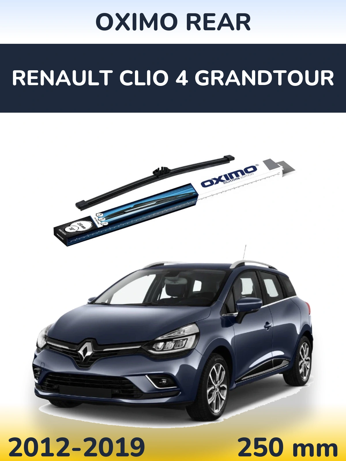 Tylna wycieraczka Oximo Rear 250 mm do Renault Clio 4 Grandtour 2012-2019
