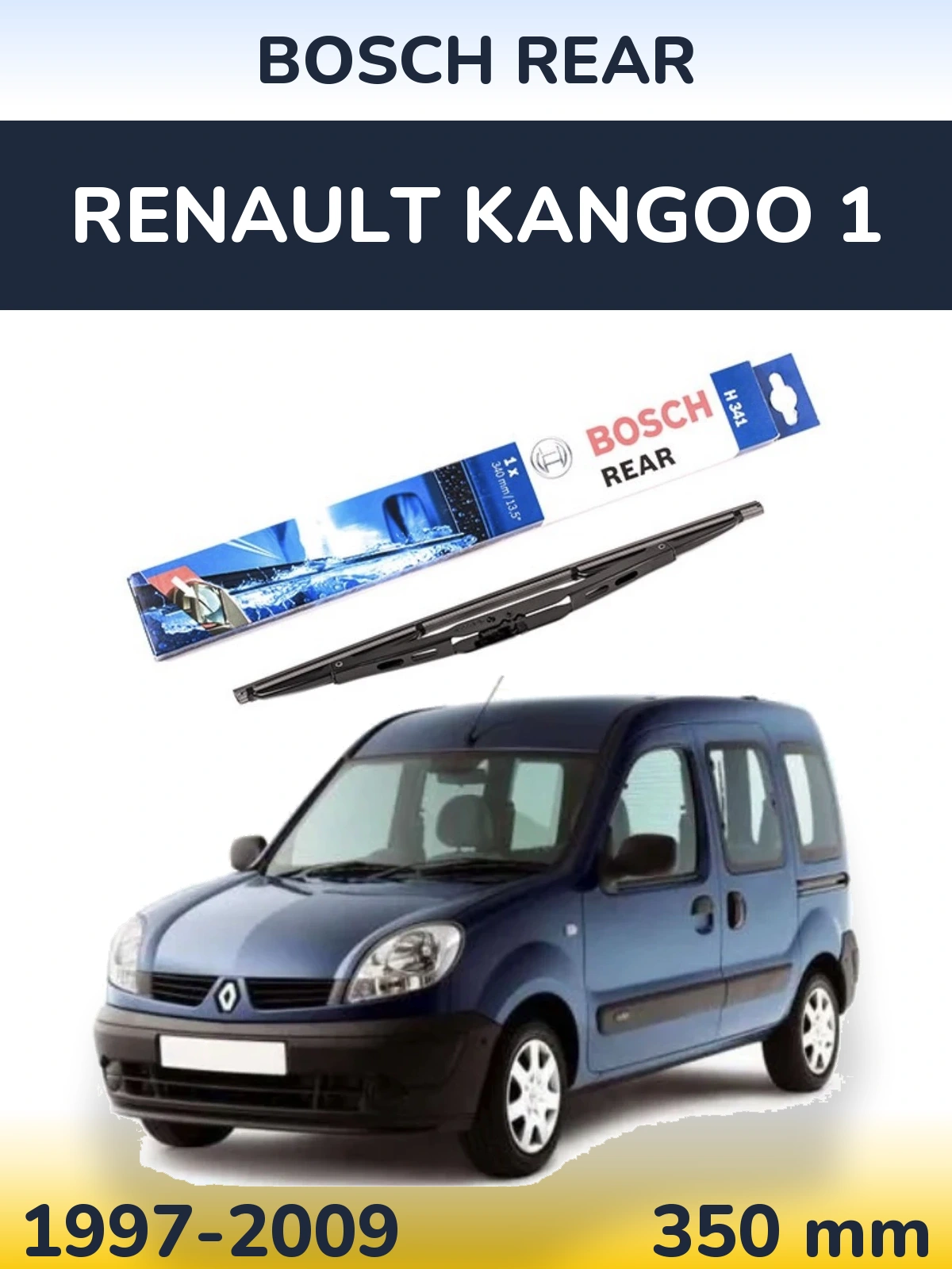 Tylna wycieraczka BOSCH Rear 340 mm do Renault Kangoo 1 1997-2009