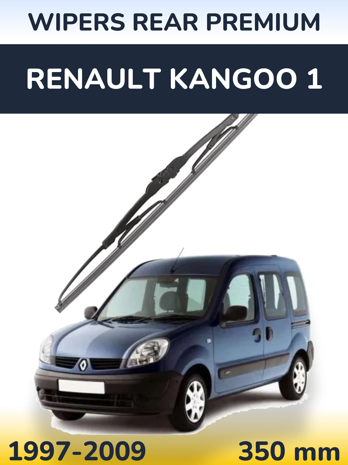 Задний дворник WIPERS REAR PREMIUM 350 мм для Renault Kangoo 1 1997-2009