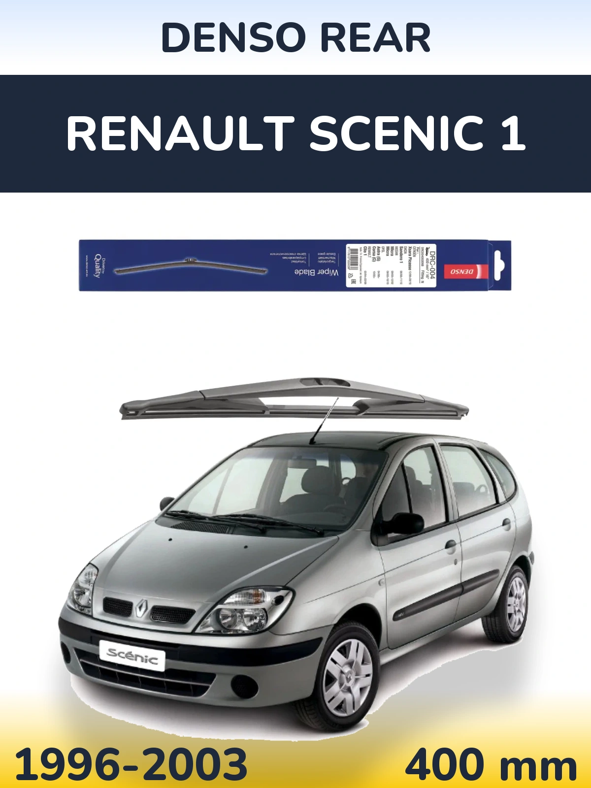 Tylna wycieraczka Denso Rear 400 mm do Renault Scenic 1 1996-2003