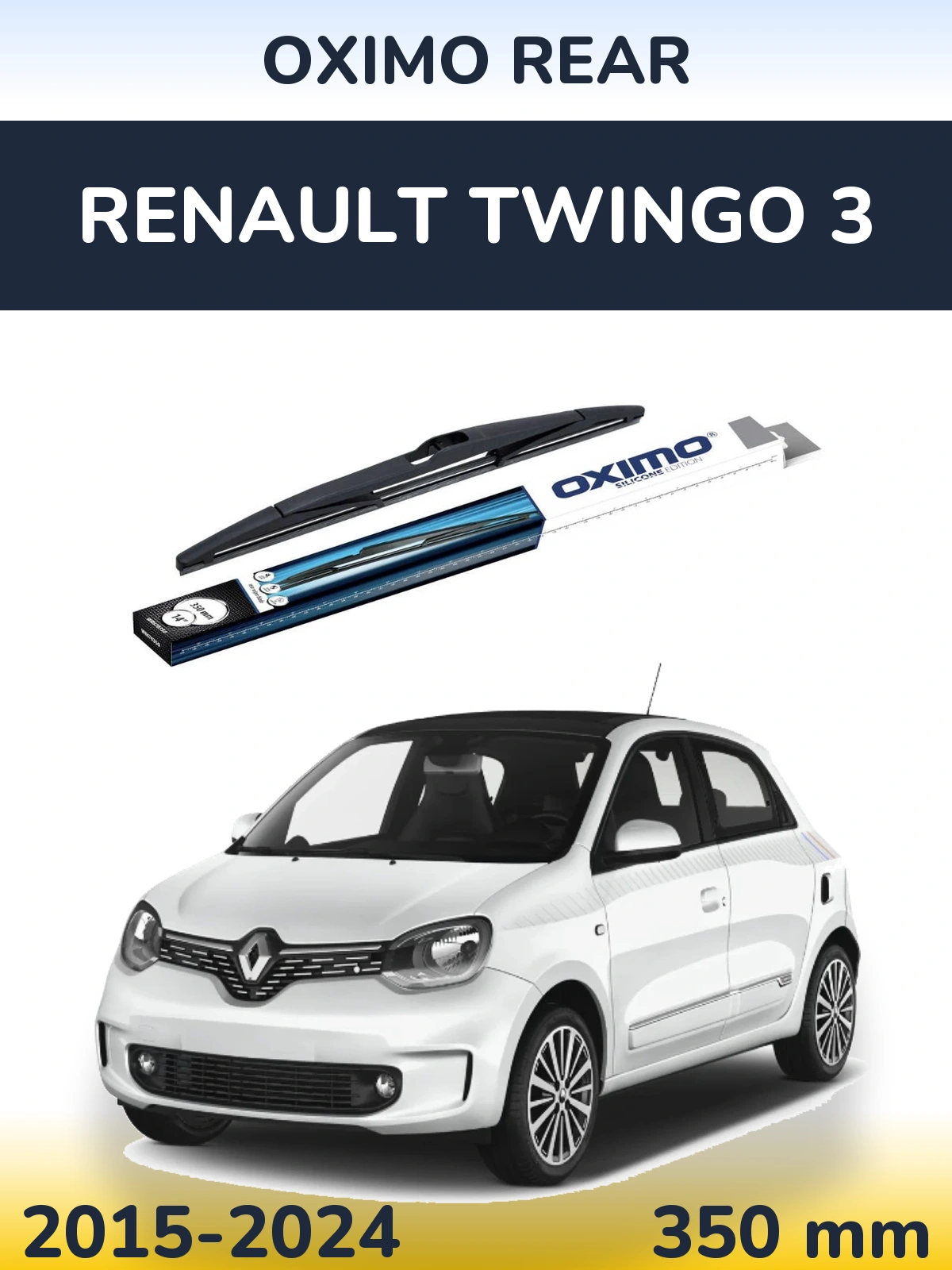 Tylna wycieraczka Oximo Rear 350 mm do Renault Twingo 3 2015-2024