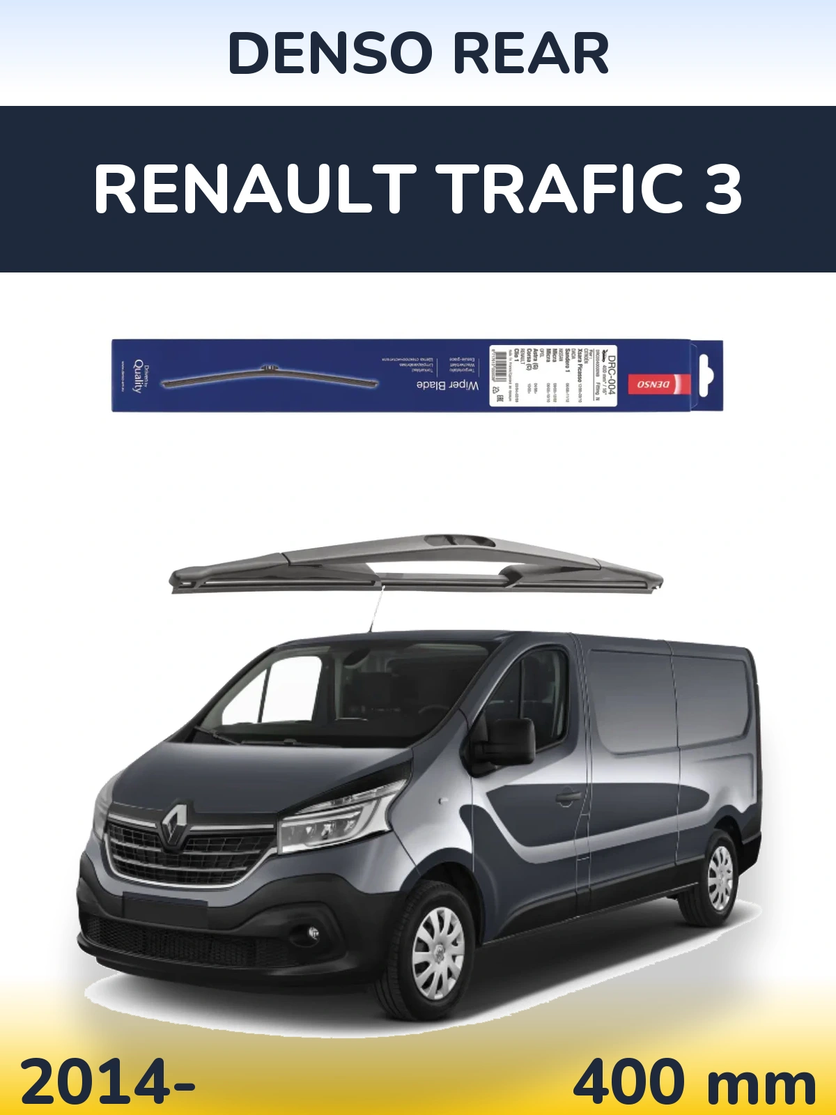 Tylna wycieraczka Denso Rear 400 mm do Renault Trafic 3 2014-2026