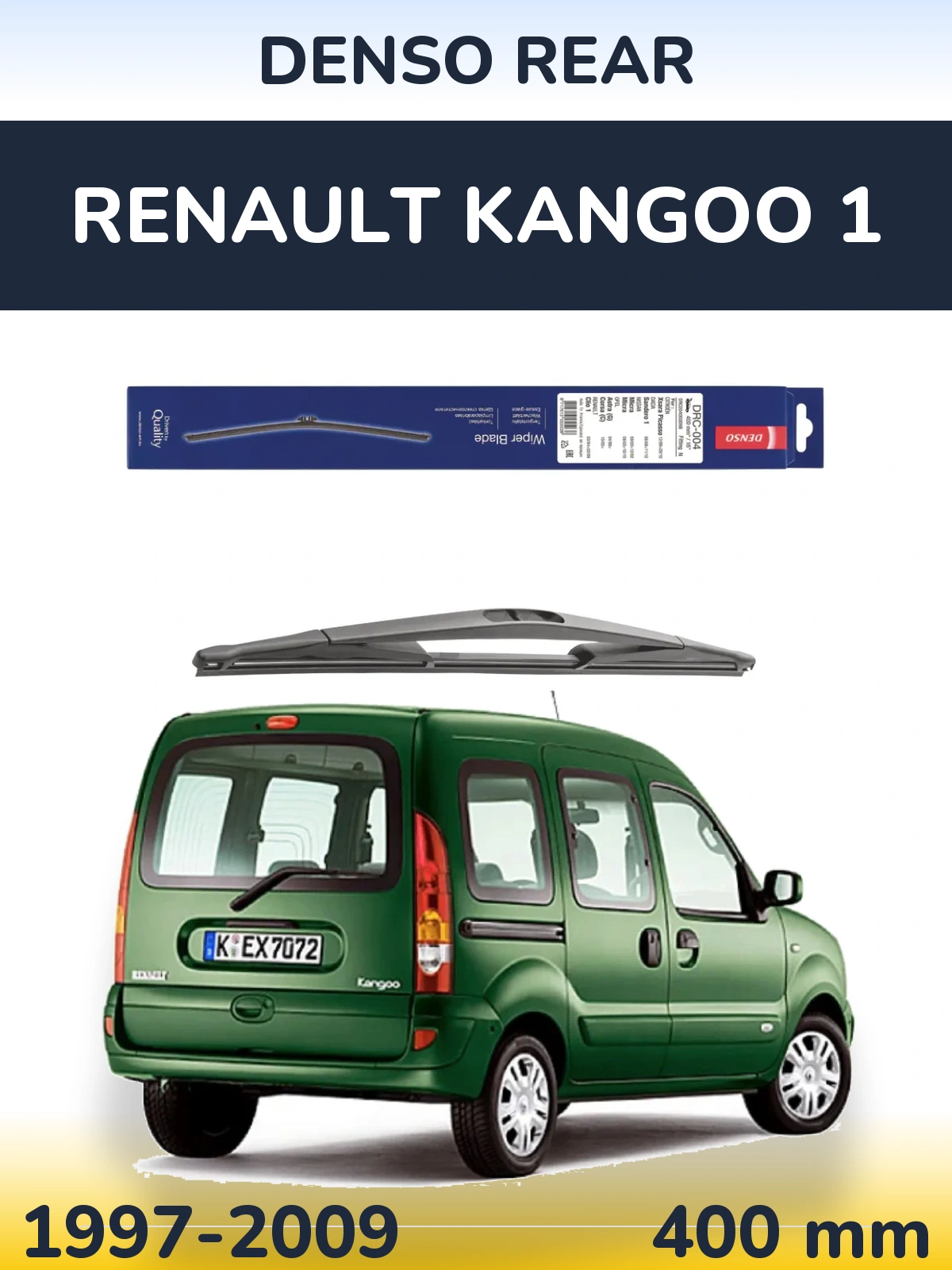 Tylna wycieraczka Denso Rear 400 mm do Renault Kangoo 1 1997-2009