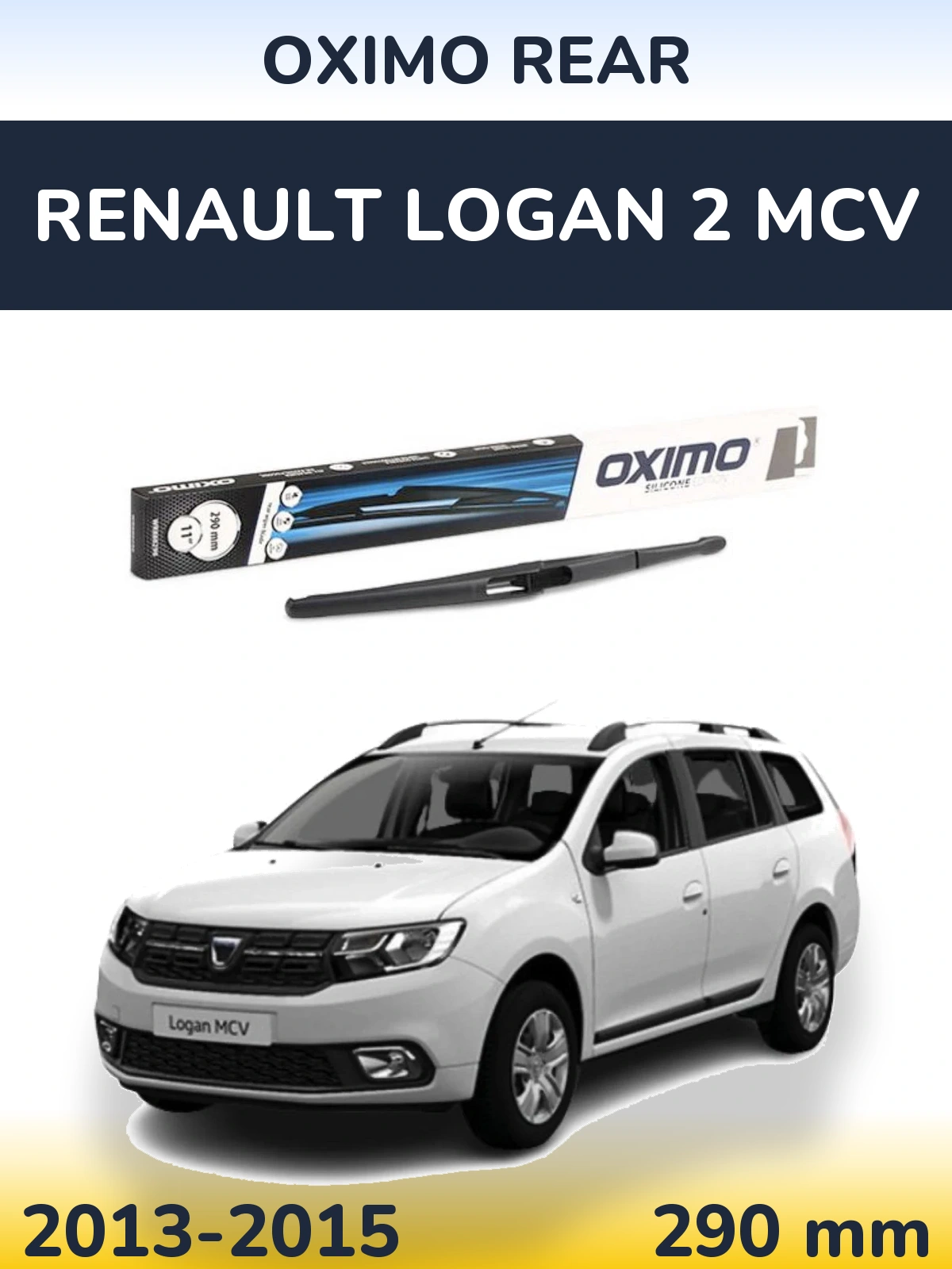 Tylna wycieraczka Oximo Rear 290 mm do Renault Logan 2 MCV 2013-2015
