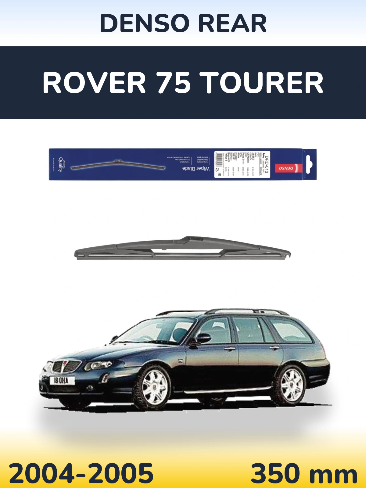 Tylna wycieraczka Denso Rear 350 mm do Rover 75 Tourer 2004-2005