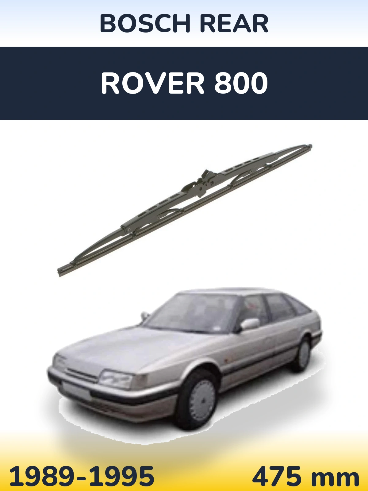 Tylna wycieraczka BOSCH Rear 475 mm do Rover 800 1989-1995