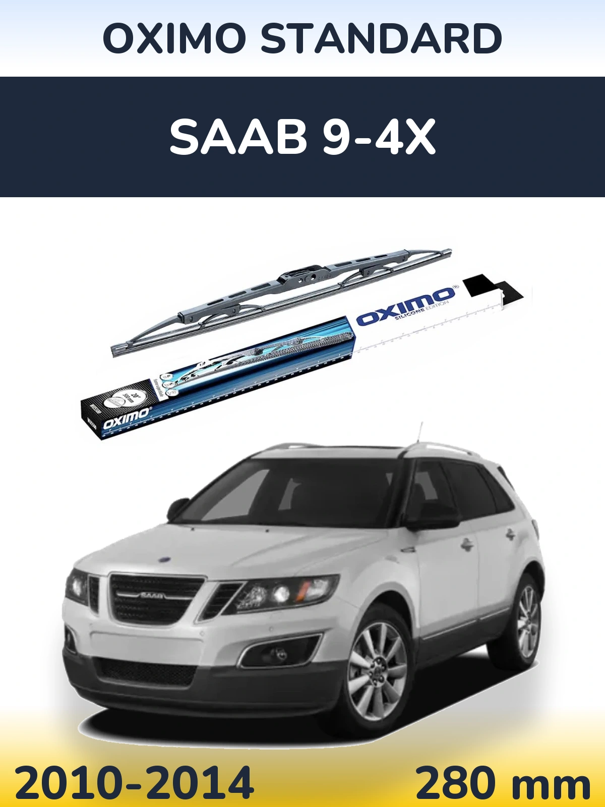 Tylna wycieraczka Oximo Standard 275 mm do SAAB 9-4X 2010-2014