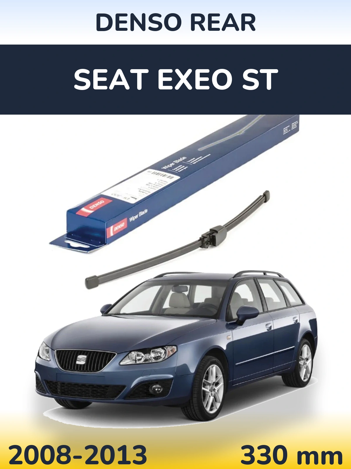 Задний дворник Denso Rear 335 мм для SEAT Exeo ST 2008-2013