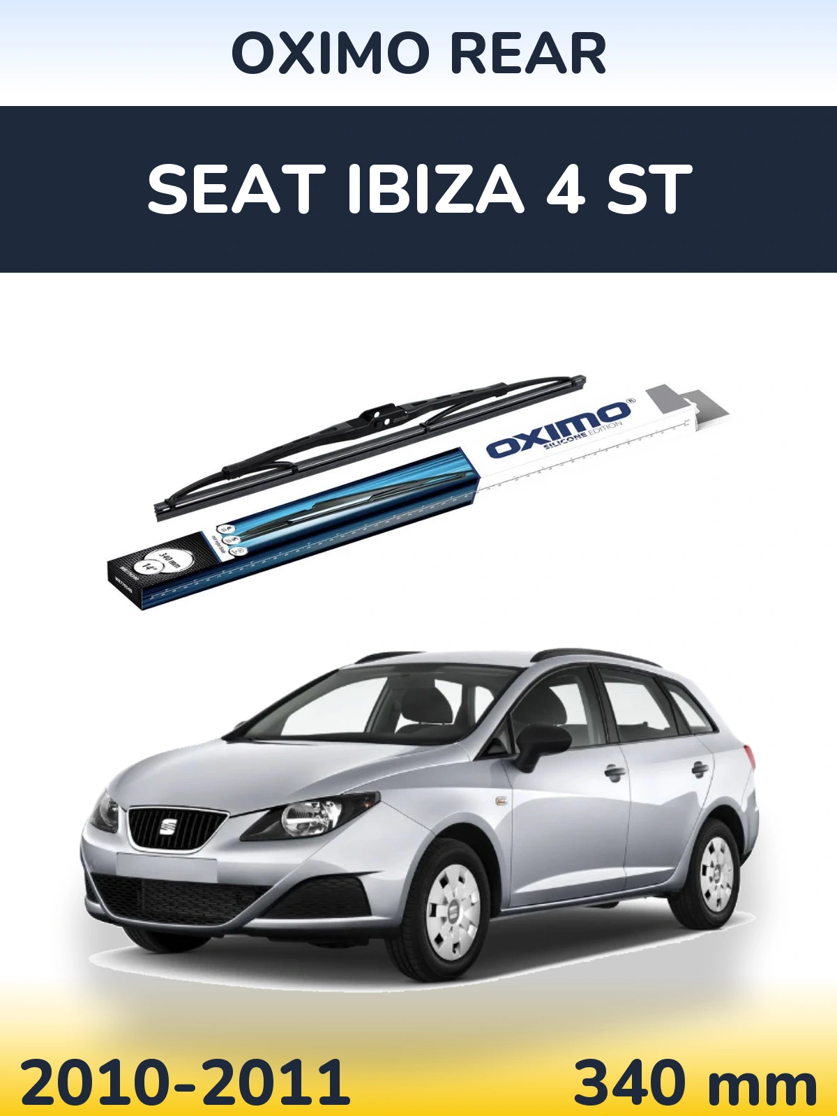 Tylna wycieraczka Oximo Rear 340 mm do SEAT Ibiza 4 ST 2010-2011