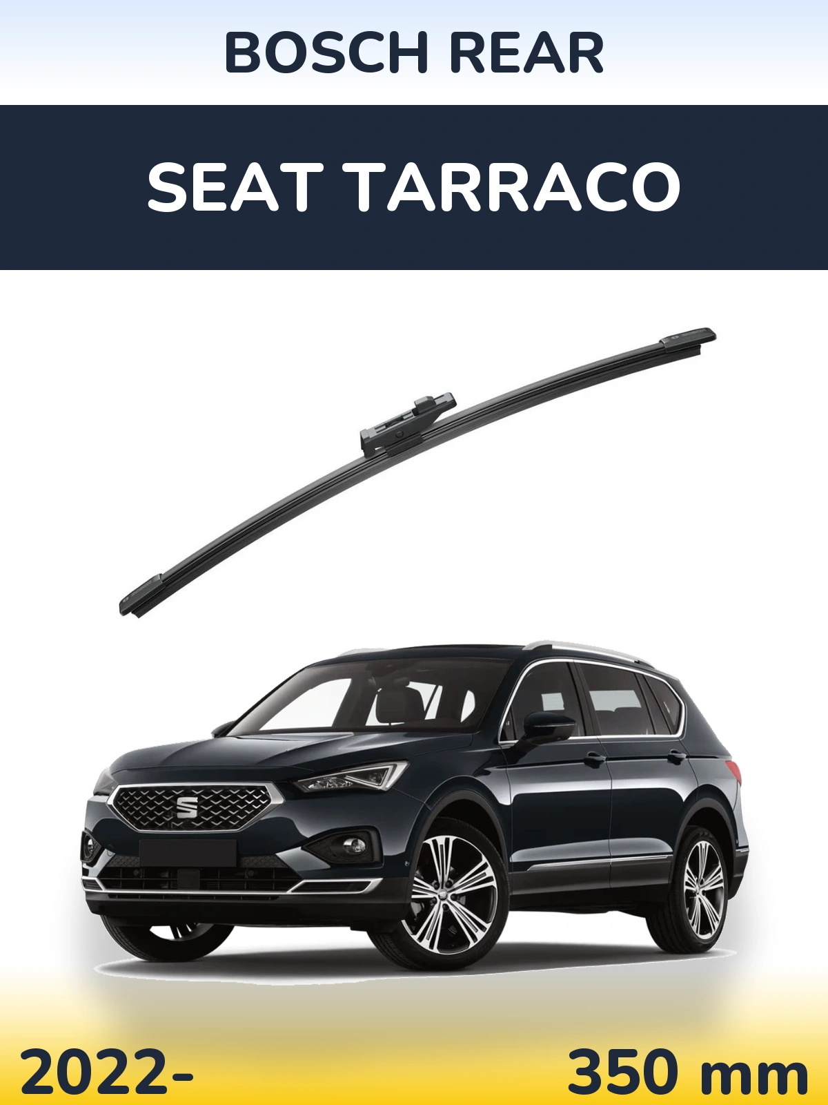 Tylna wycieraczka BOSCH Rear 330 mm do SEAT Tarraco 2022-2026