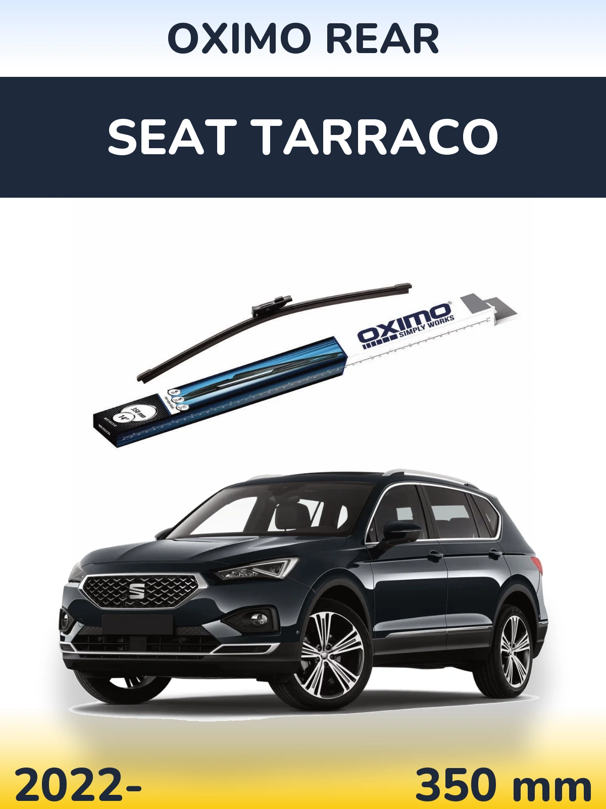 Tylna wycieraczka Oximo Rear 350 mm do SEAT Tarraco 2022-2026