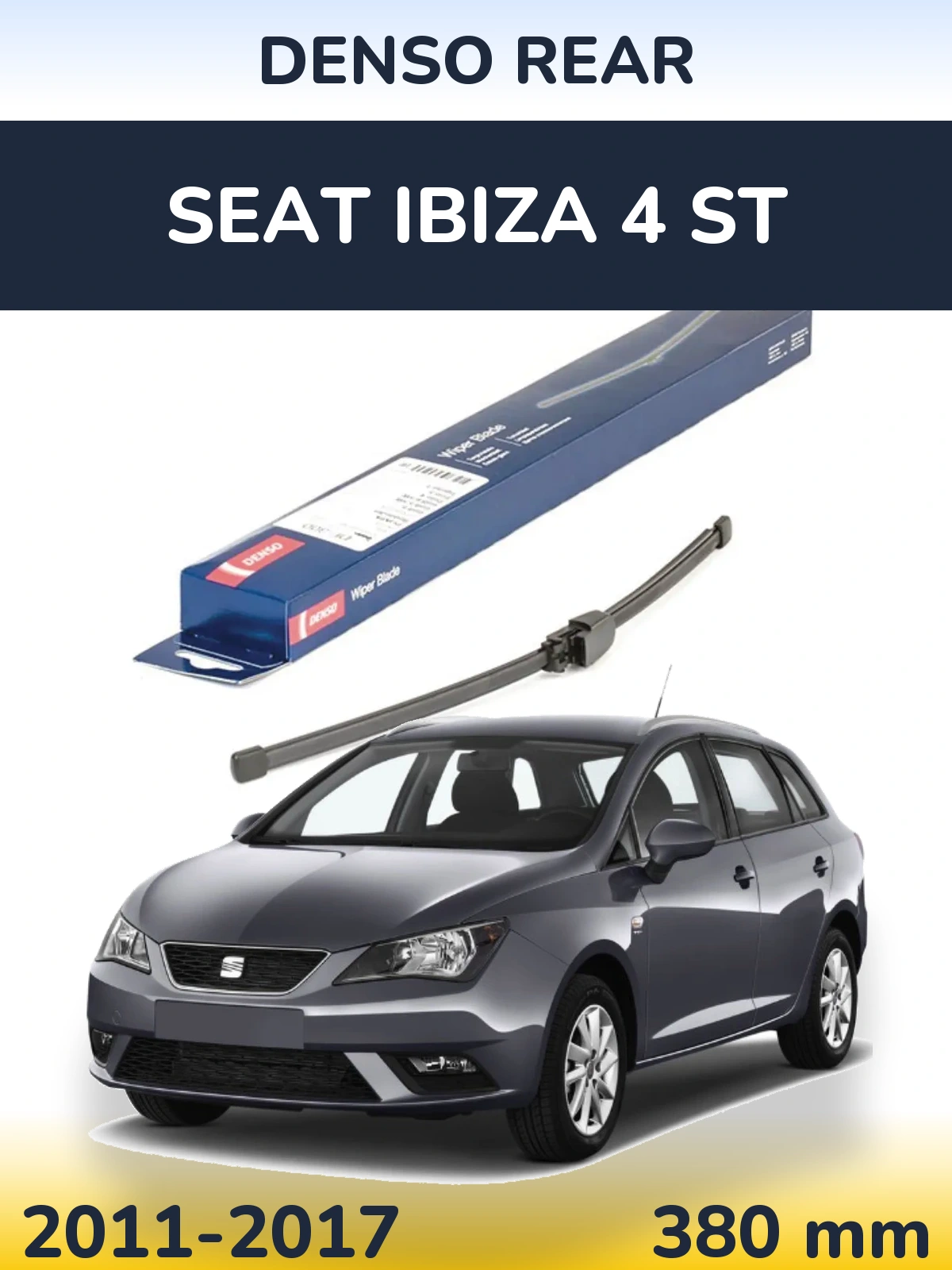 Tylna wycieraczka Denso Rear 335 mm do SEAT Ibiza 4 ST 2011-2017