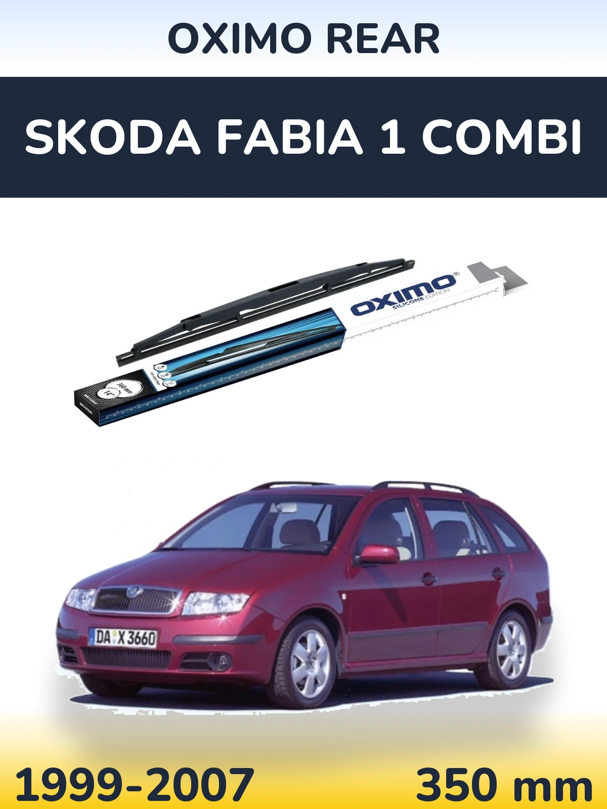 Tylna wycieraczka Oximo Rear 360 mm do Skoda Fabia 1 Combi 1999-2007