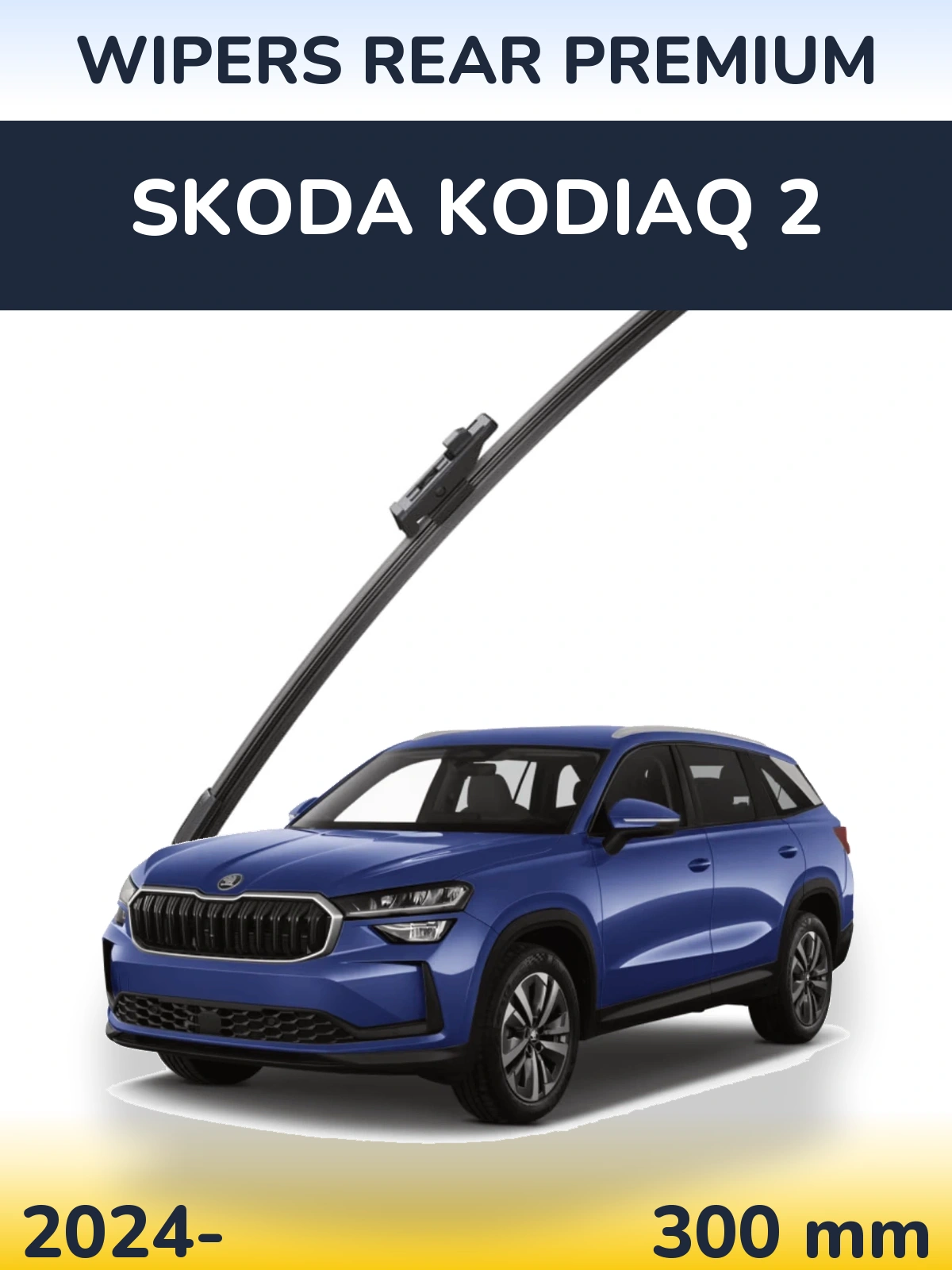 Rear wiper blade WIPERS REAR PREMIUM 300 mm for Skoda Kodiaq 2 2024-2026
