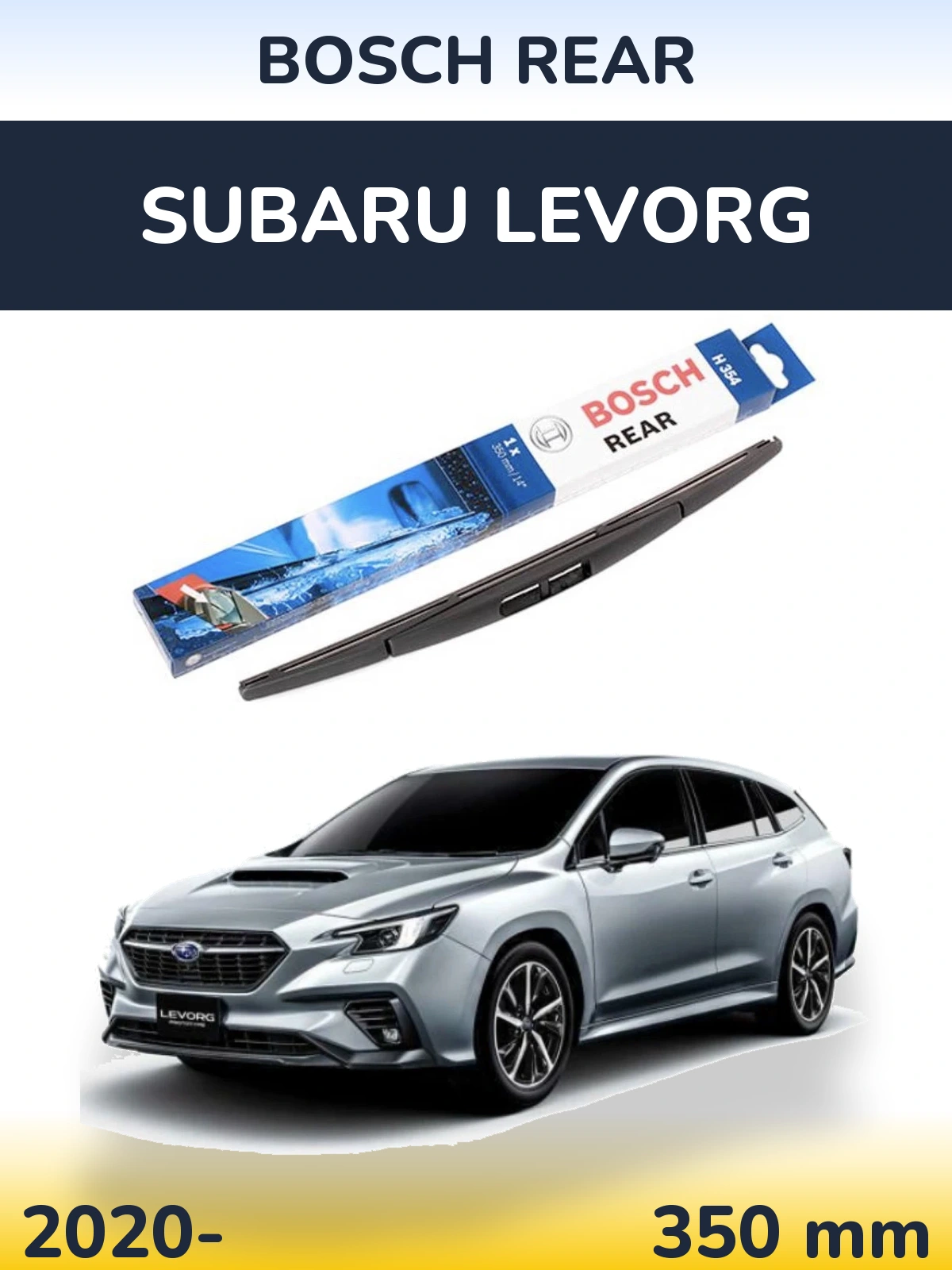 Tylna wycieraczka BOSCH Rear 350 mm do Subaru Levorg 2020-2026