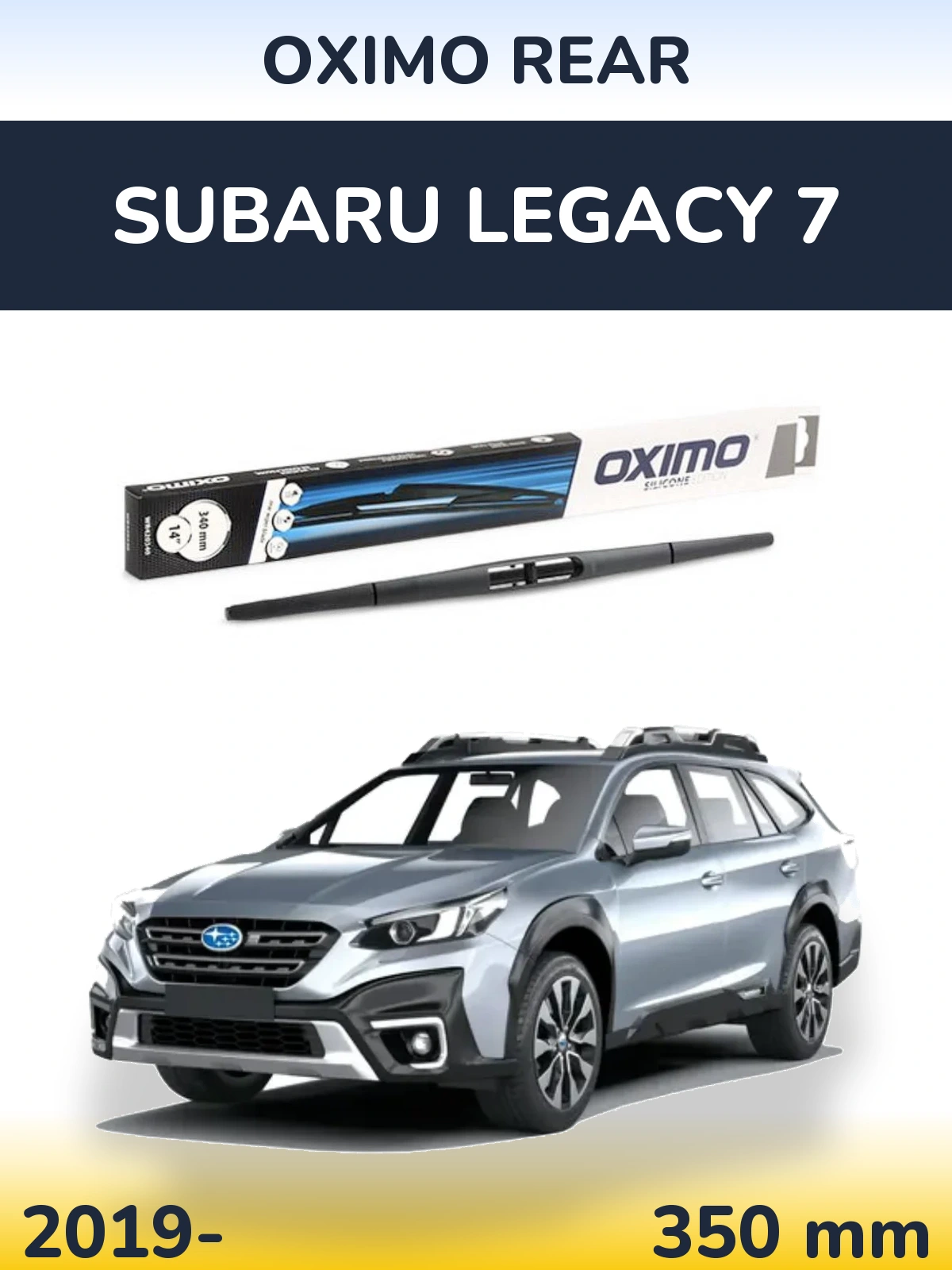 Tylna wycieraczka Oximo Rear 350 mm do Subaru Legacy 7 2019-2026