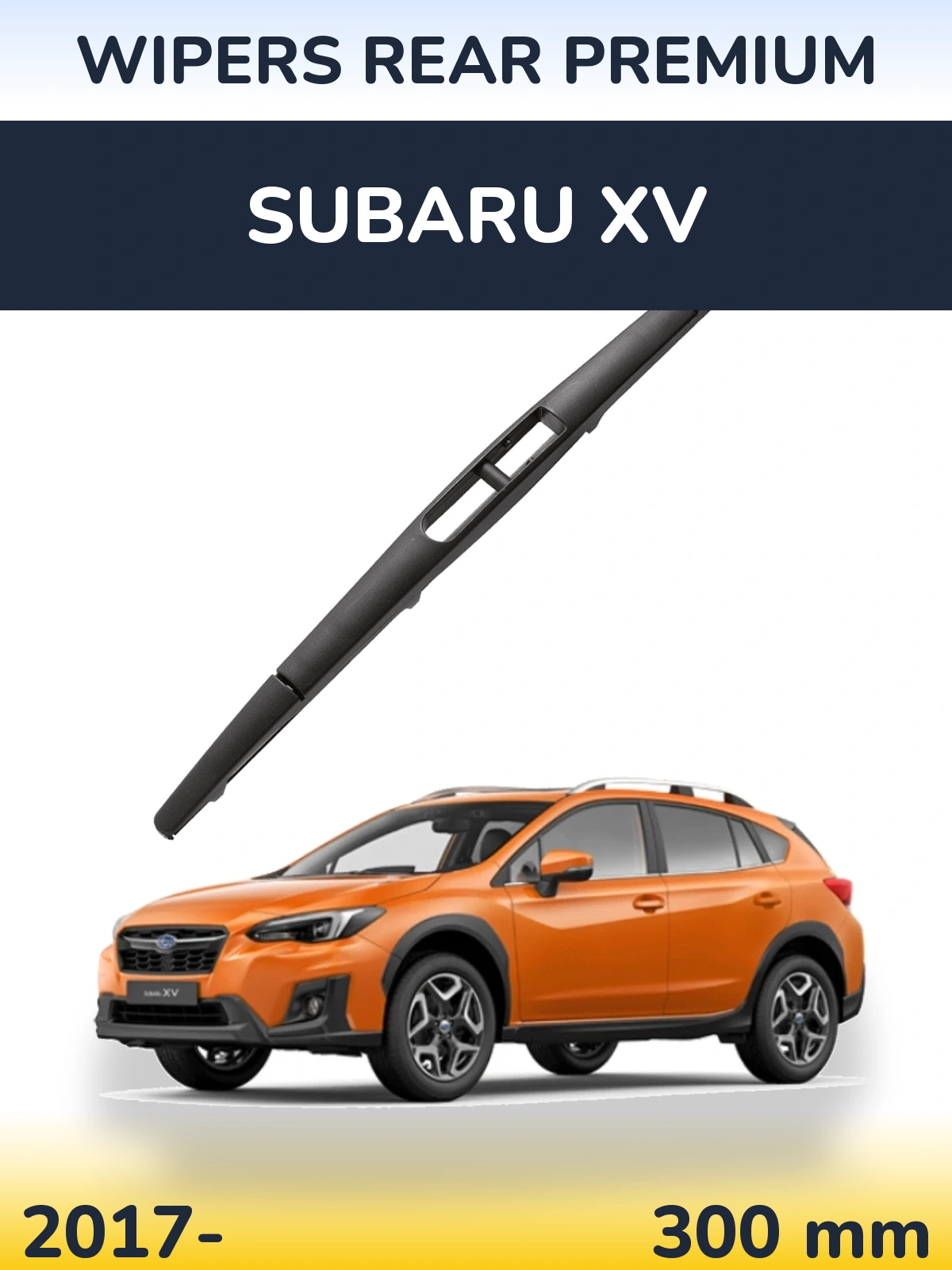 Tylna wycieraczka WIPERS REAR PREMIUM 300 mm do Subaru XV 2017-2026