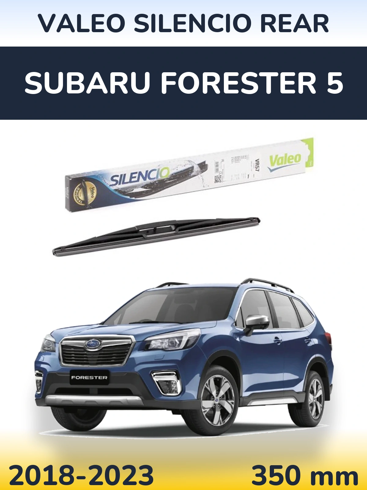 Tylna wycieraczka Valeo Silencio Rear 345 mm do Subaru Forester 5 2018-2023