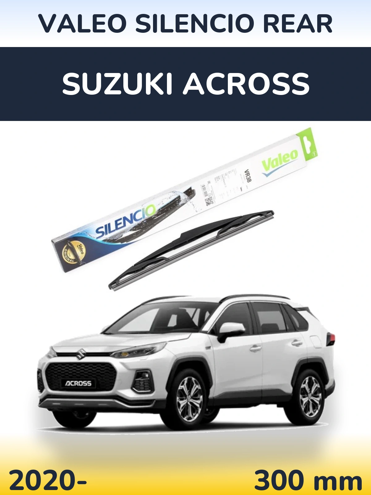Tylna wycieraczka Valeo Silencio Rear 300 mm do Suzuki Across 2020-2026
