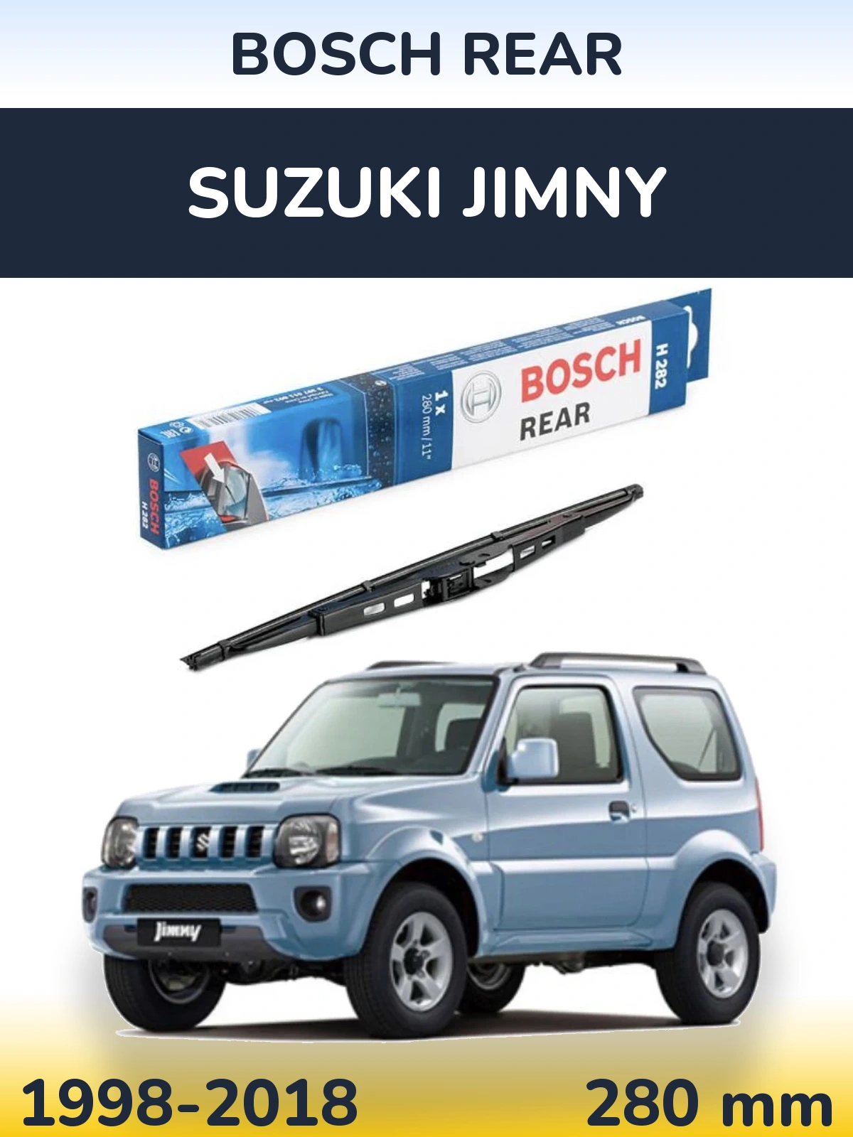 Tylna wycieraczka BOSCH Rear 280 mm do Suzuki Jimny 1998-2018