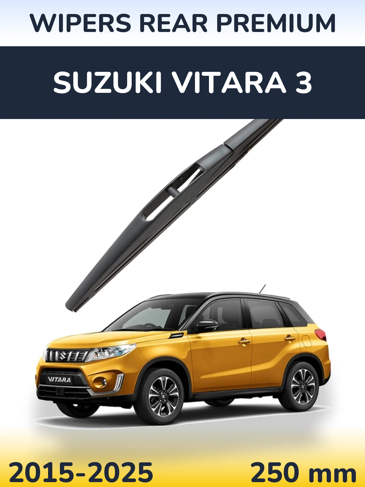 Tylna wycieraczka WIPERS REAR PREMIUM 250 mm do Suzuki Vitara 3 2015-2025