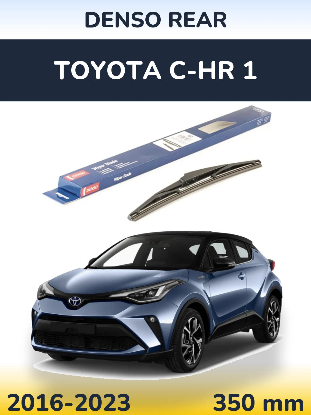 Tylna wycieraczka Denso Rear 350 mm do Toyota C-HR 1 2016-2023