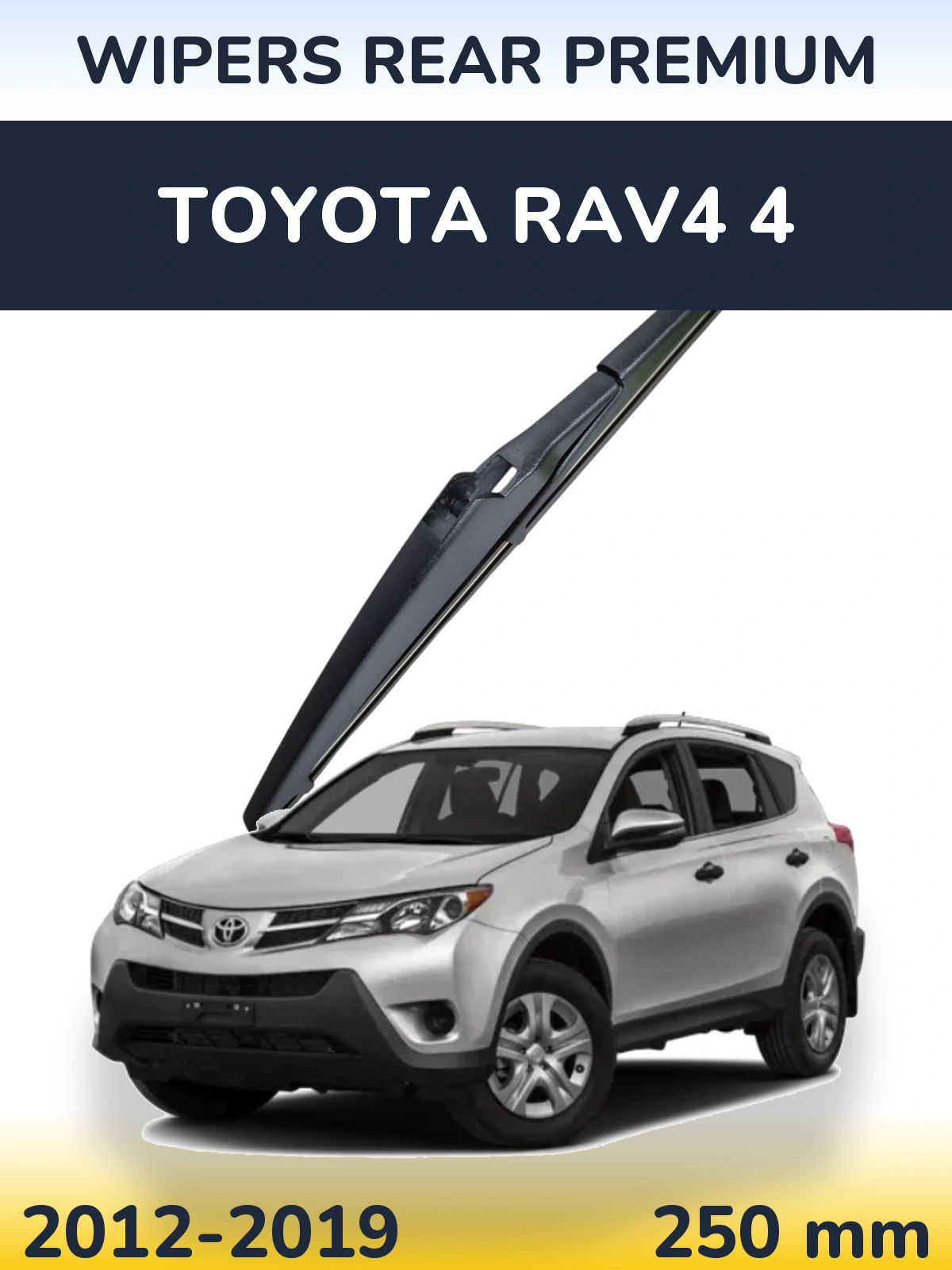Tylna wycieraczka WIPERS REAR PREMIUM 250 mm do Toyota RAV4 4 2012-2019